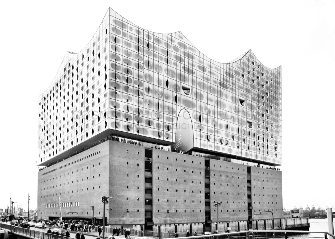 Plakat / Tryk Hamburg 'Elbphilharmonie' HH05D