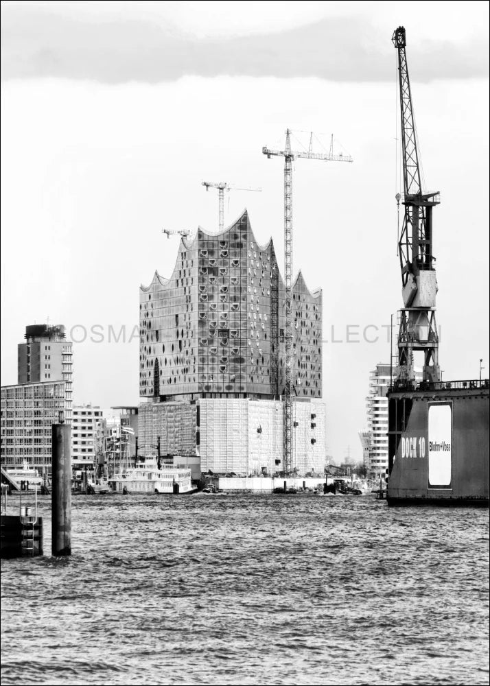 Plakat / Tryk Hamborg Havn 'Elphi' HH05G