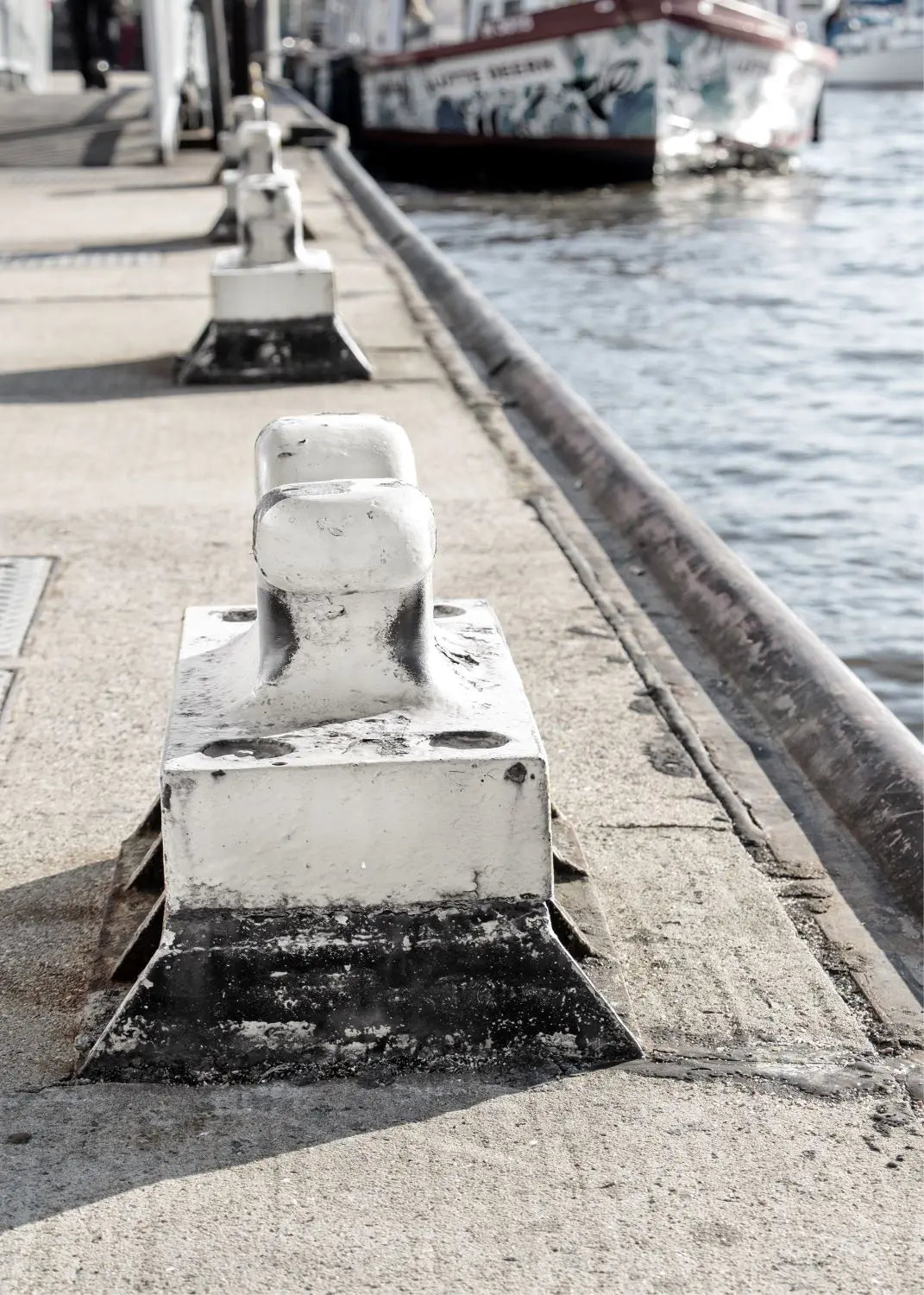 Poster / Druck Hamburg Hafen ’Poller’ HH05H - Wandbilder