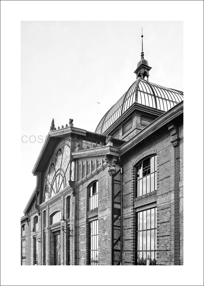 Poster / Print Hamburg Harbor 'Fish Market' HH02B