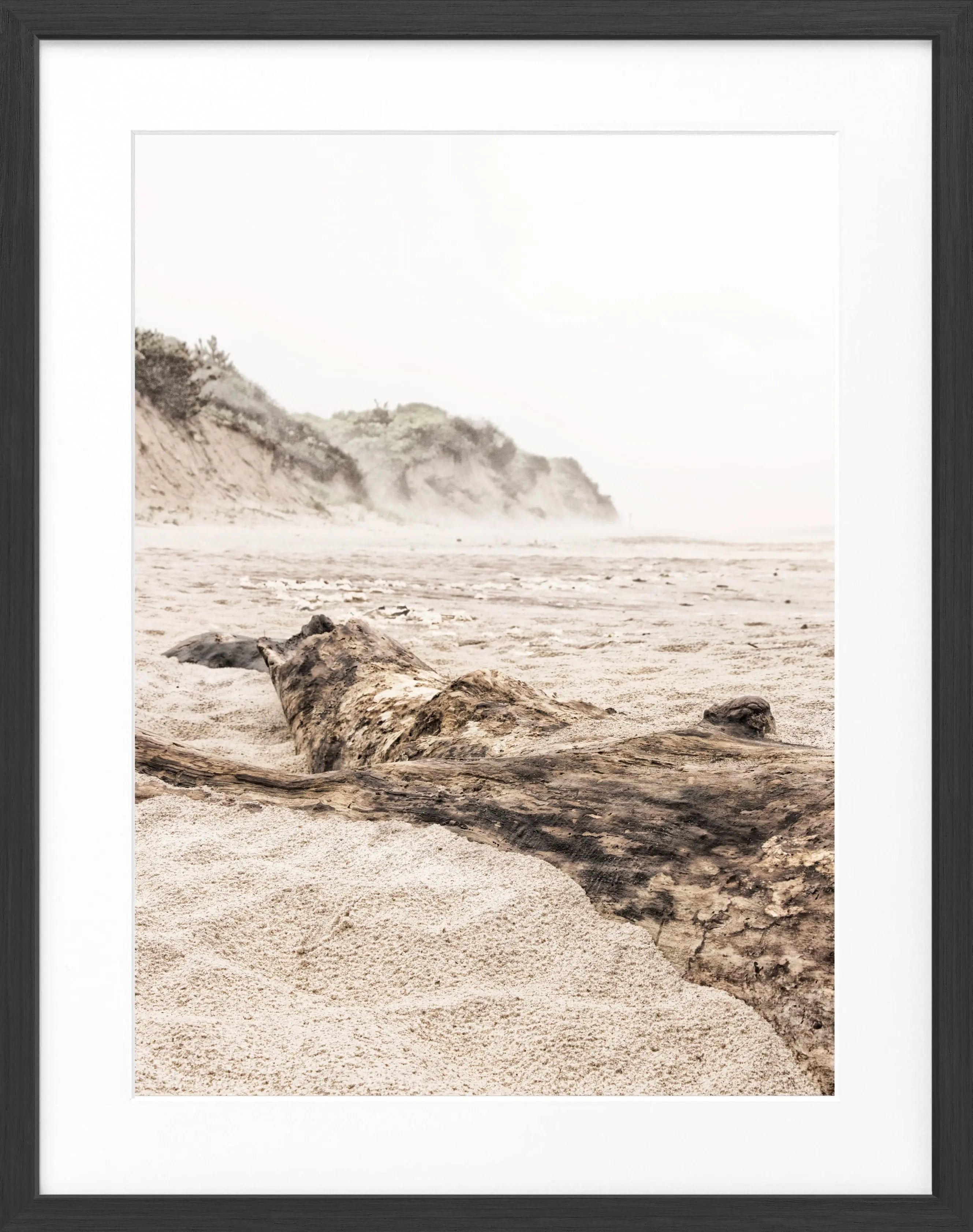 Poster mit Rahmen Hamptons Long Island ’Beach’ HM17