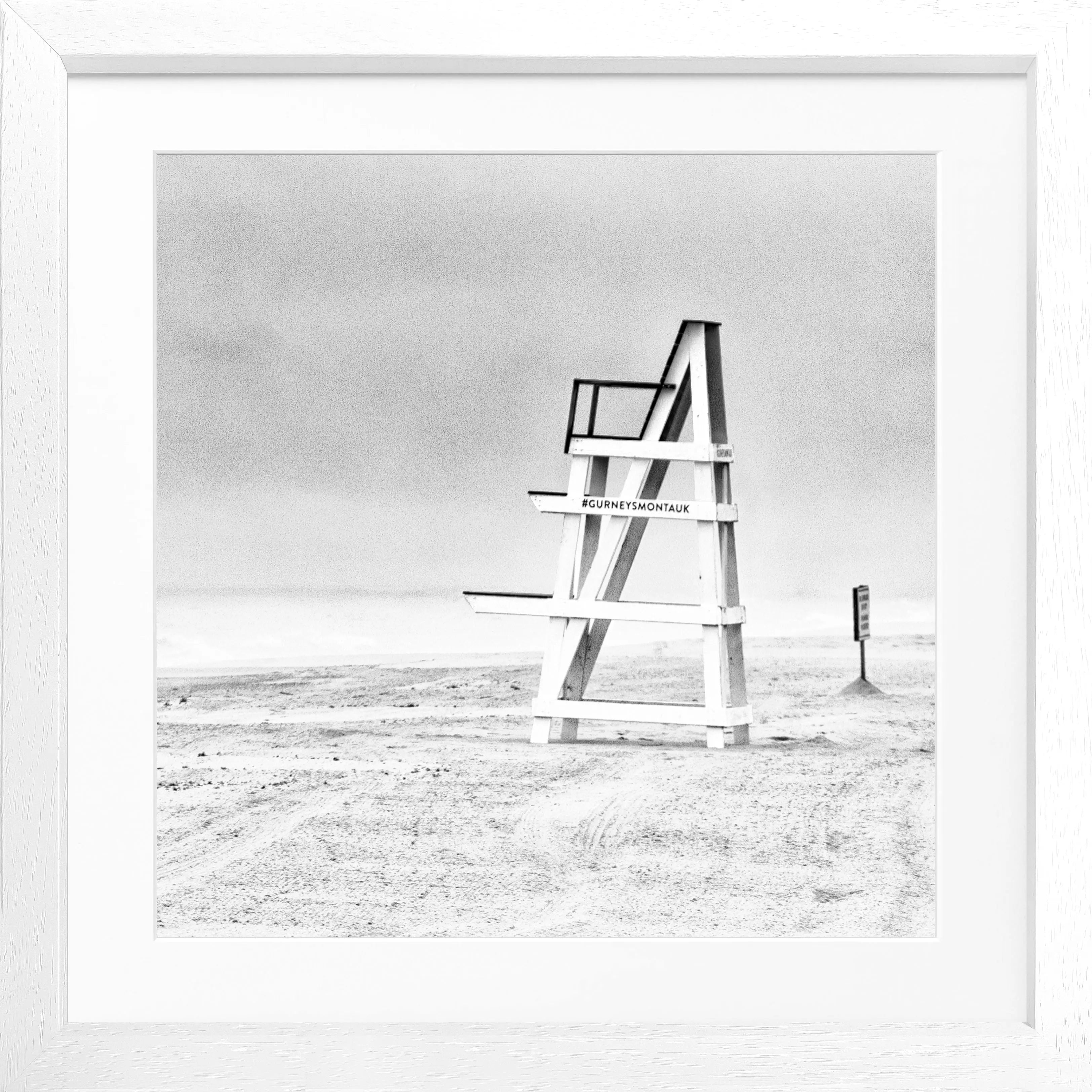 Poster mit Rahmen Hamptons Long Island ’Beach’ HM27Q