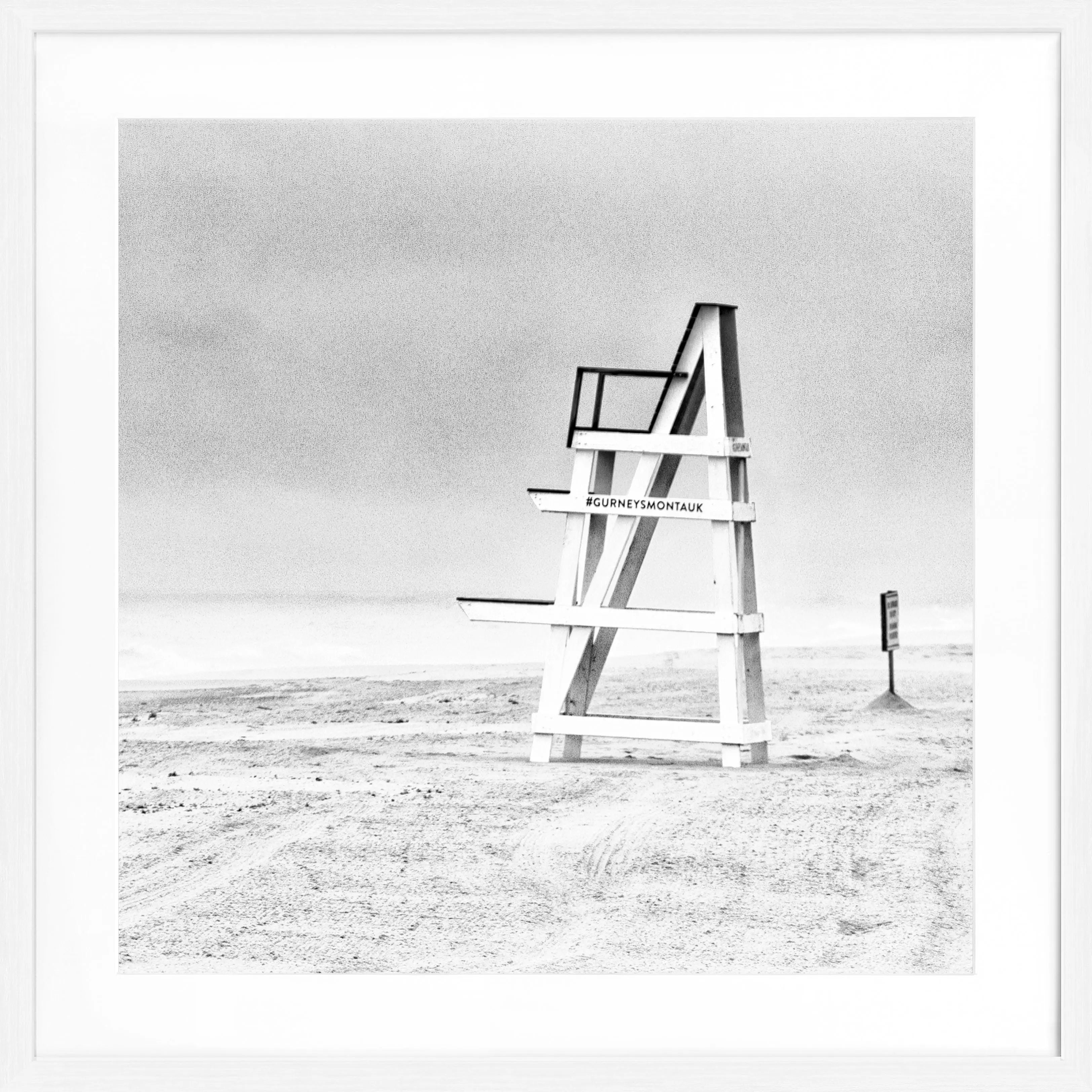 Poster mit Rahmen Hamptons Long Island ’Beach’ HM27Q