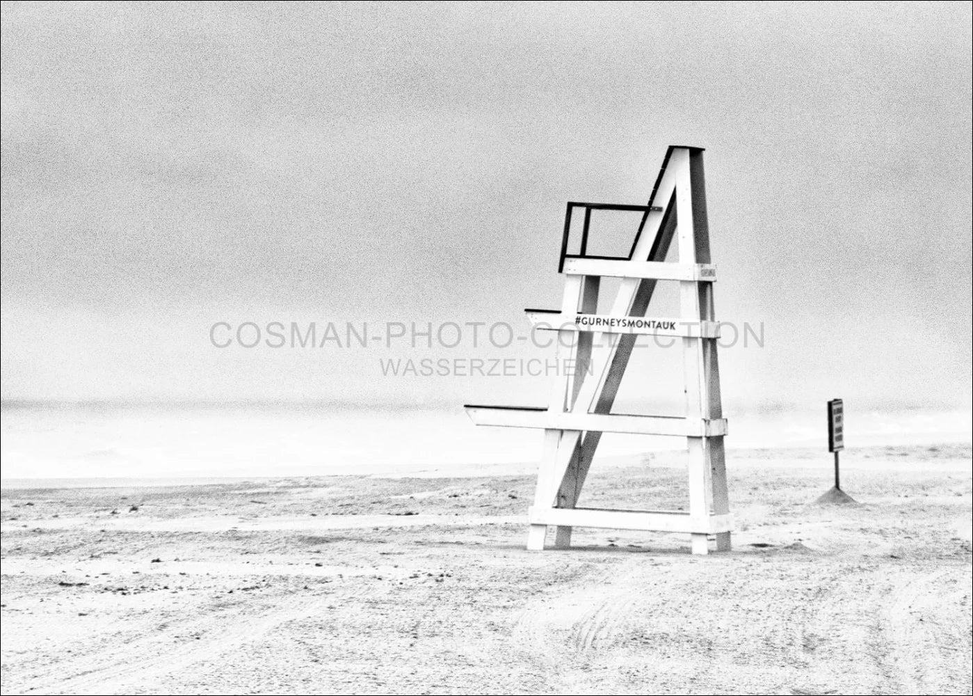 Plakat / Druck Hamptons Long Island 'Strand' HM27A