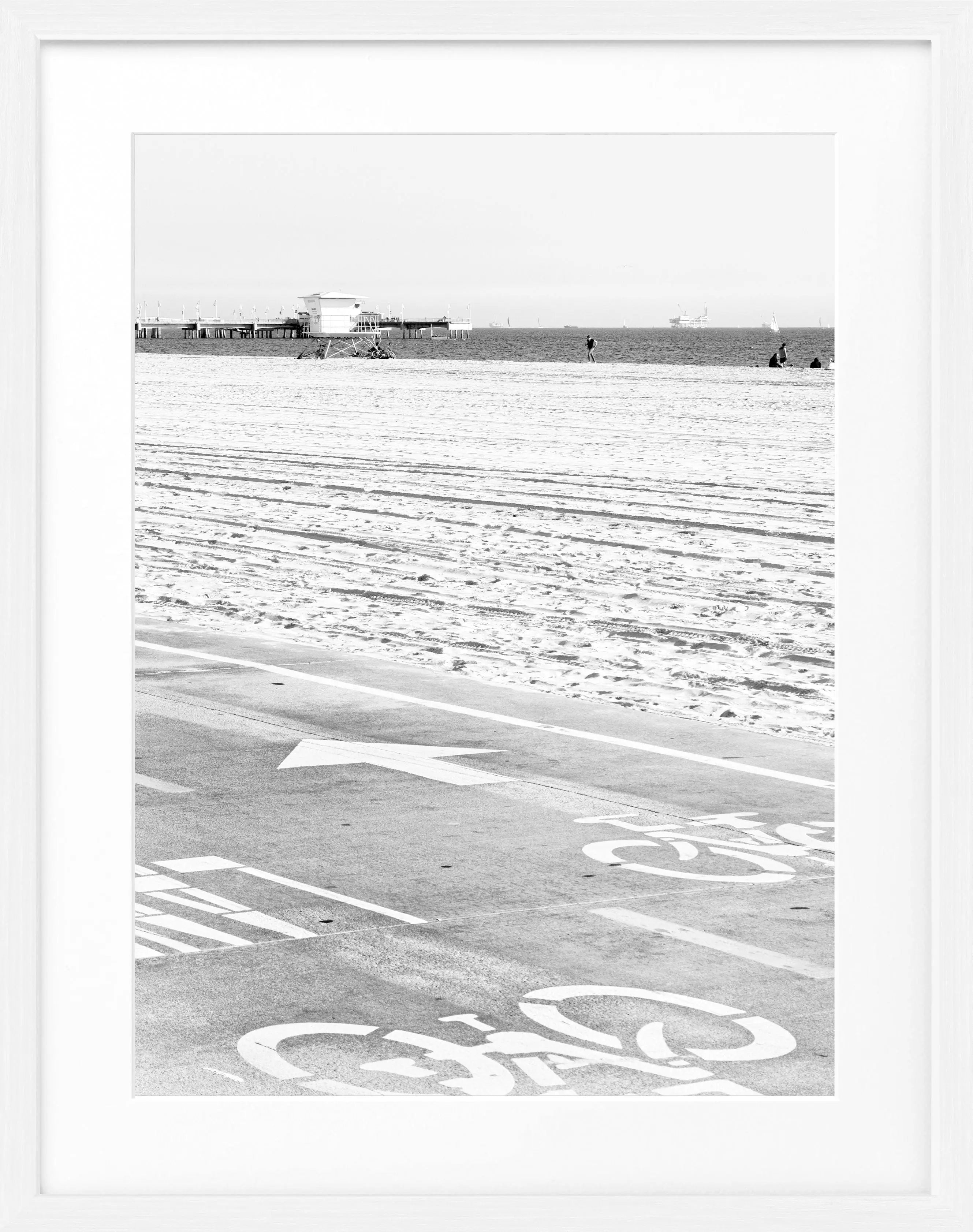 Poster mit Rahmen Kalifornien ’Huntington Beach’ K139