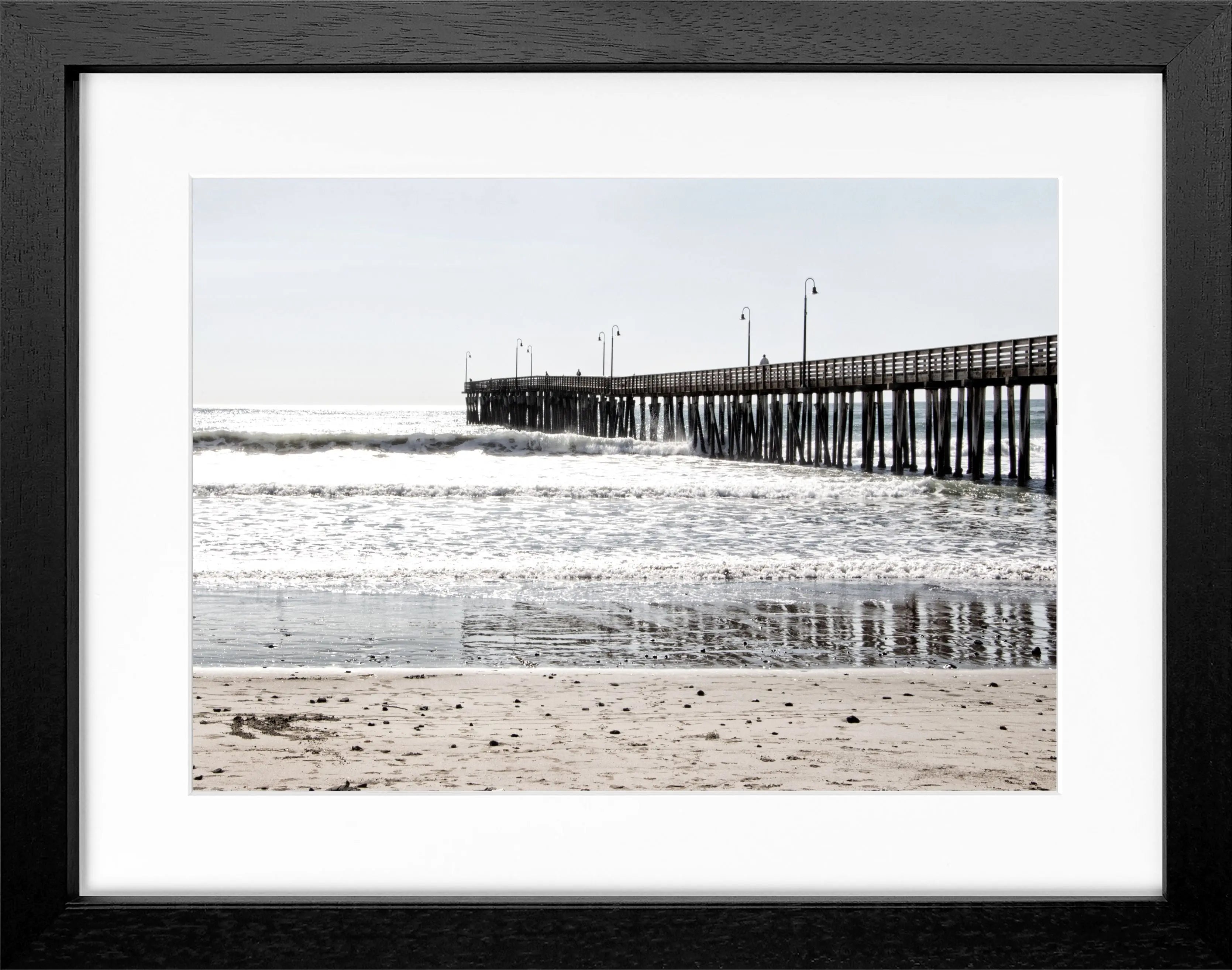 Poster mit Rahmen Kalifornien ’Pier’ K14 - Wandbilder