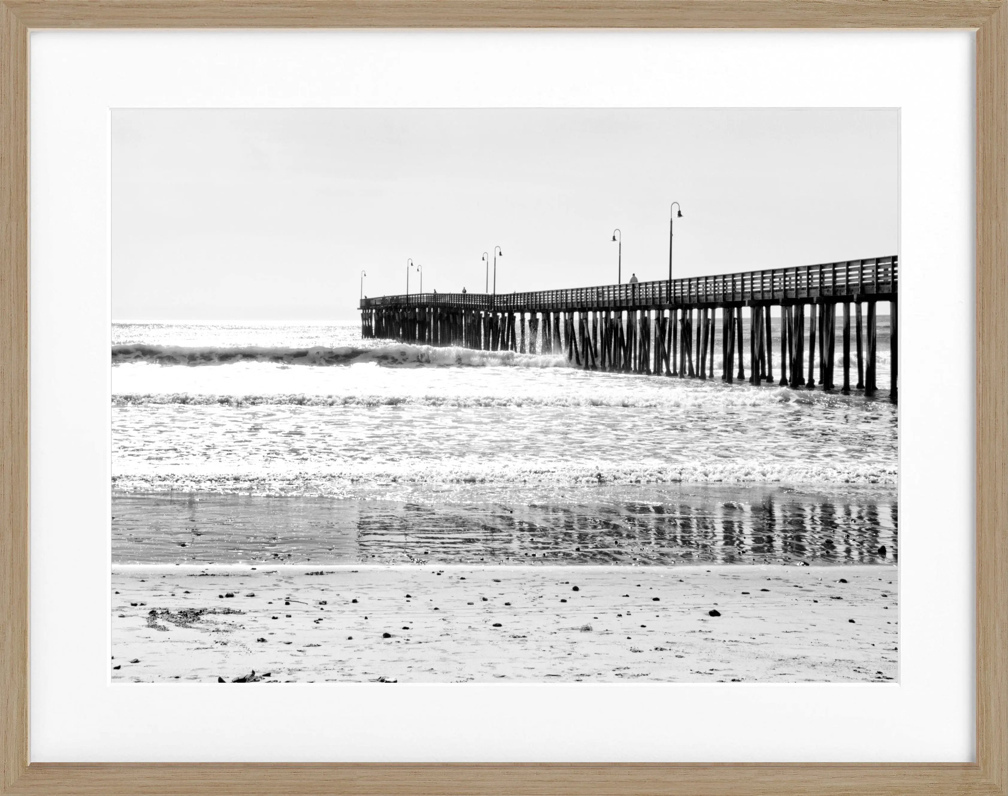 Poster mit Rahmen Kalifornien ’Pier’ K14 - Wandbilder