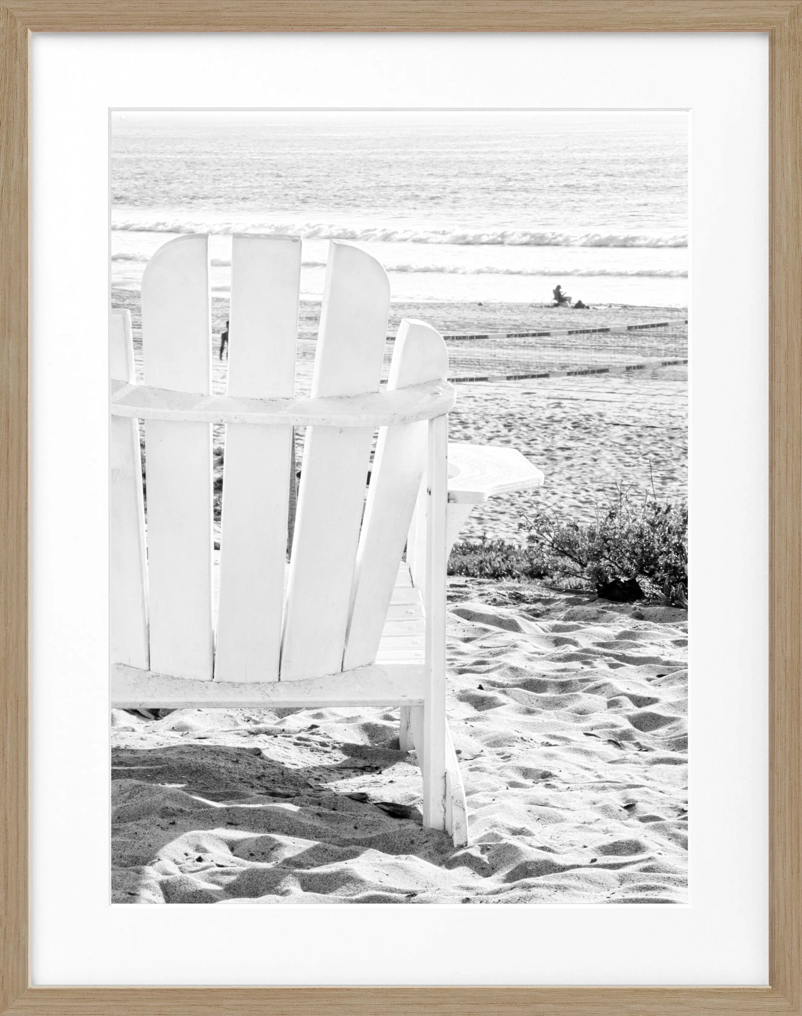 Poster mit Rahmen Kalifornien ’Deckchair’ K178 - Wandbilder