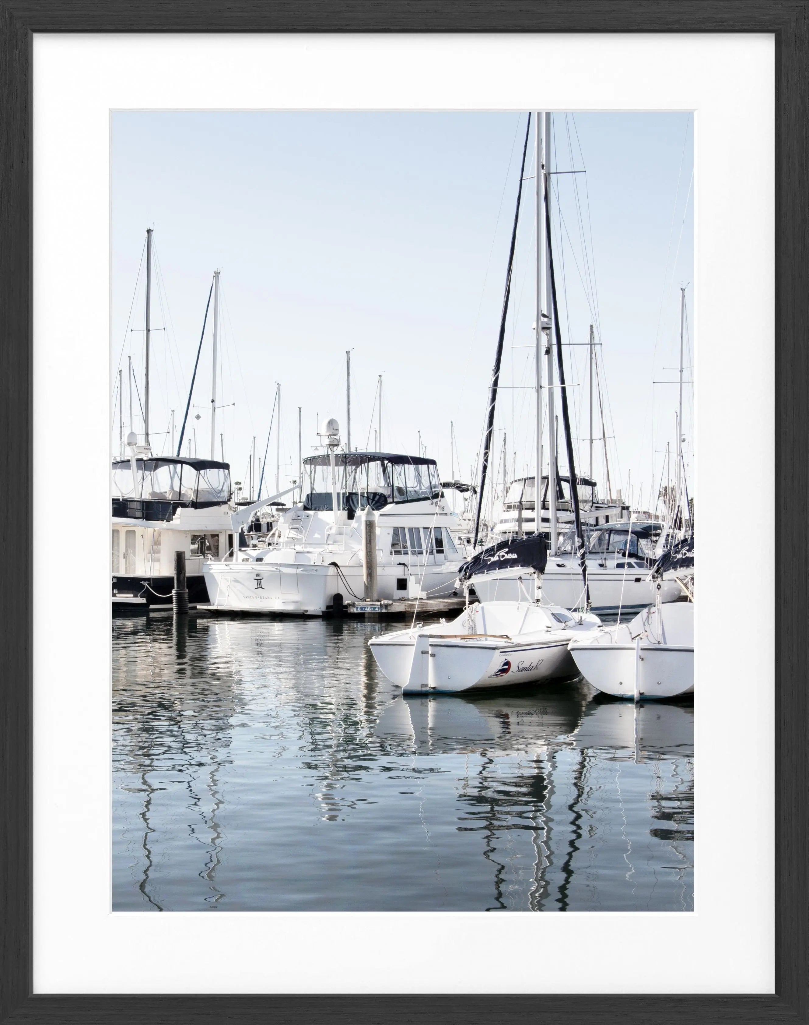 Poster mit Rahmen Kalifornien ’Boat’ K30 - Wandbilder