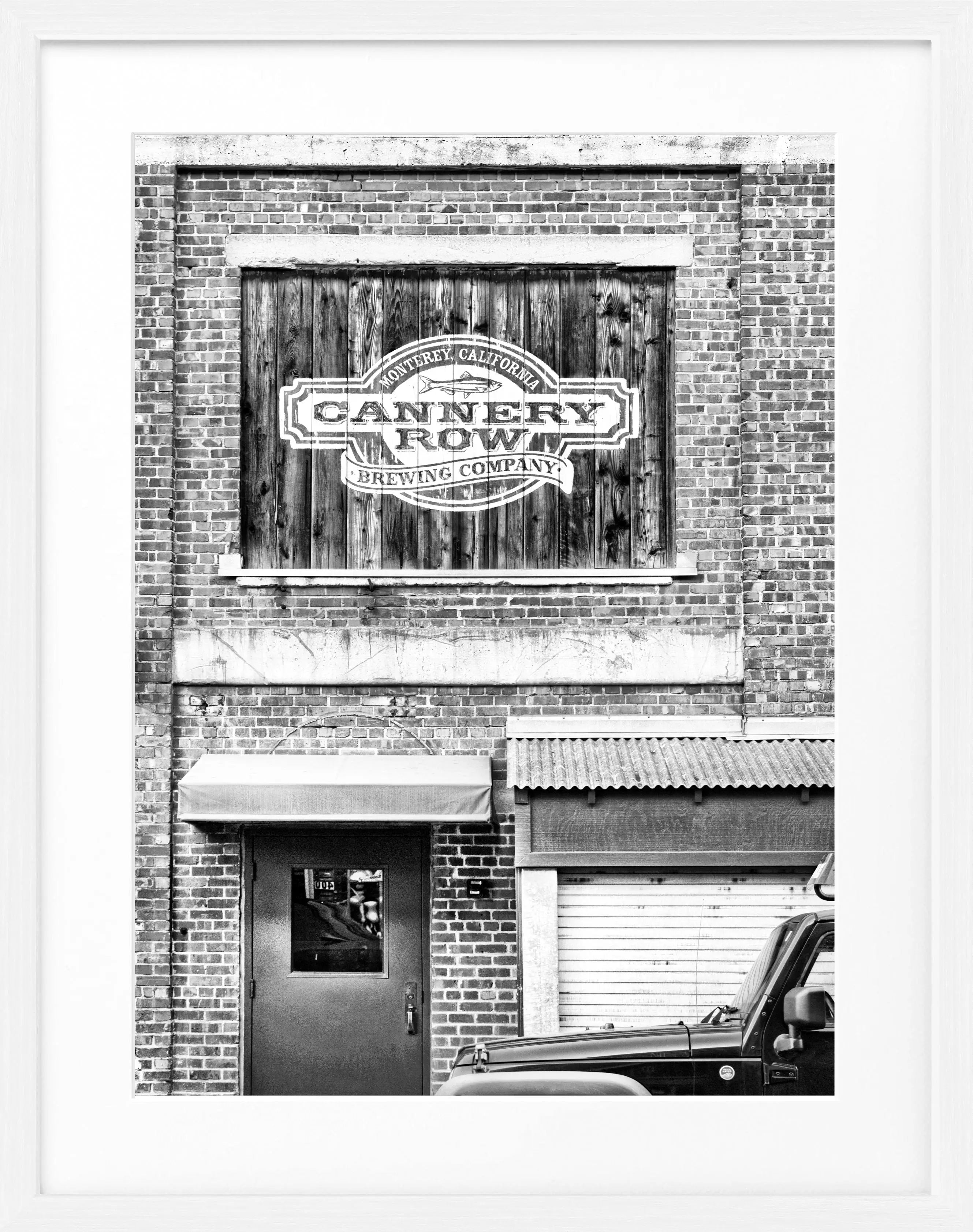 Poster mit Rahmen Kalifornien ’Cannery Row’ Monterey K07