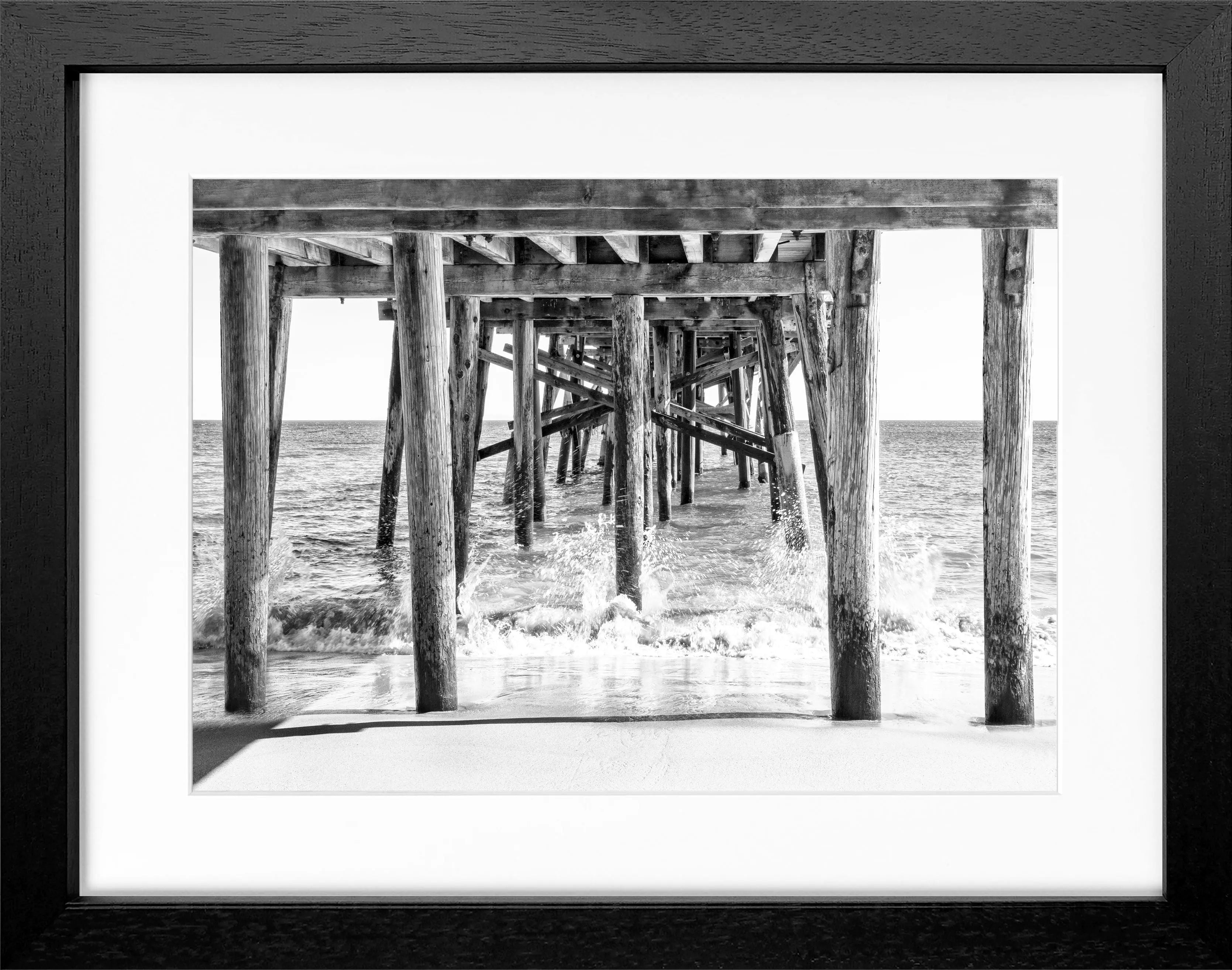 Poster mit Rahmen Kalifornien ’Pier’ K85B - Wandbilder