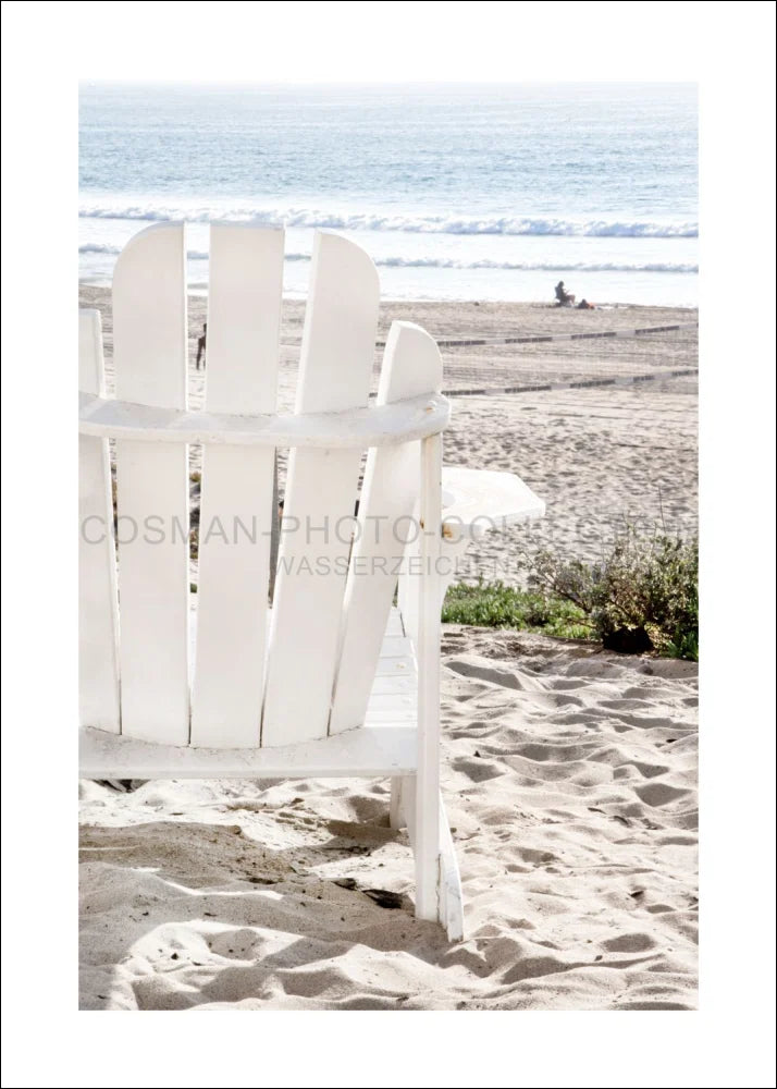 Affiche / Impression Californie'Deckchair'K178