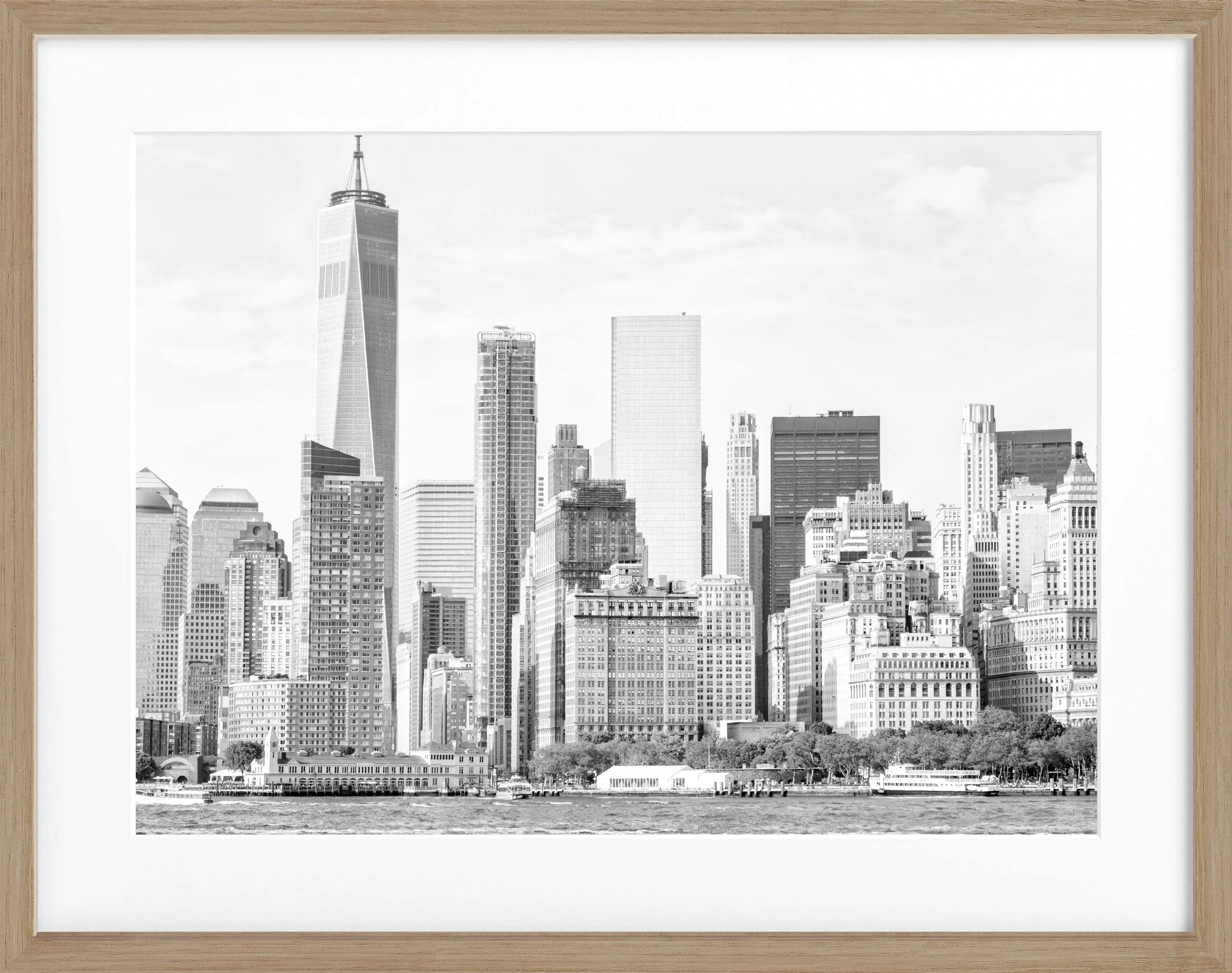 Poster mit Rahmen New York ’Skyline’ NY115 - Wandbilder