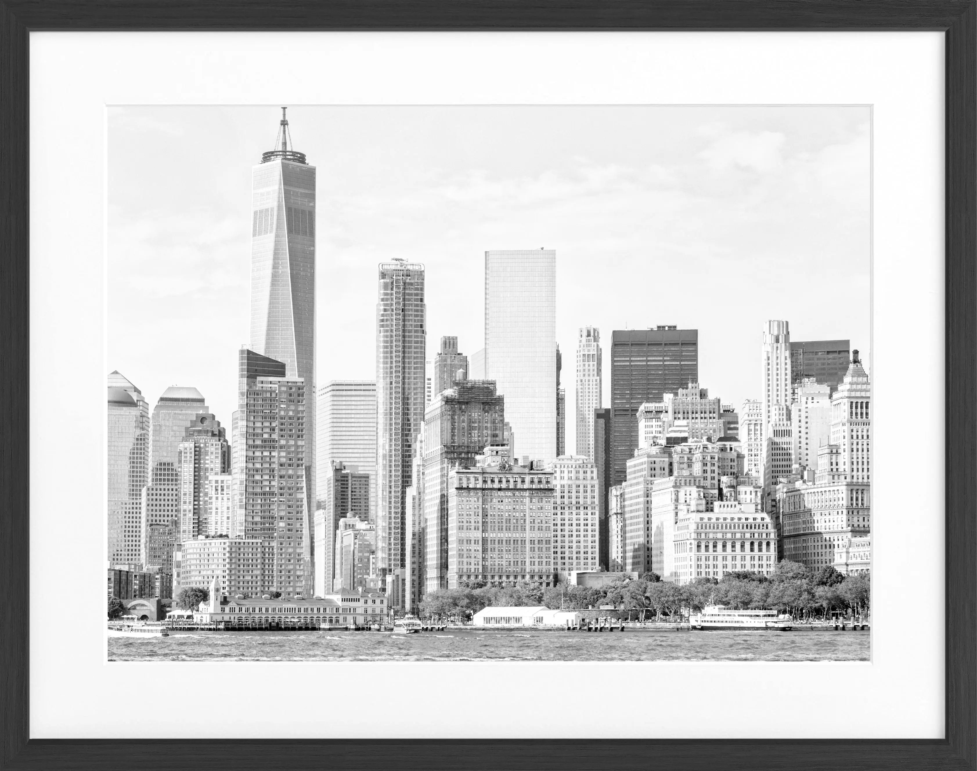 Poster mit Rahmen New York ’Skyline’ NY115 - Wandbilder