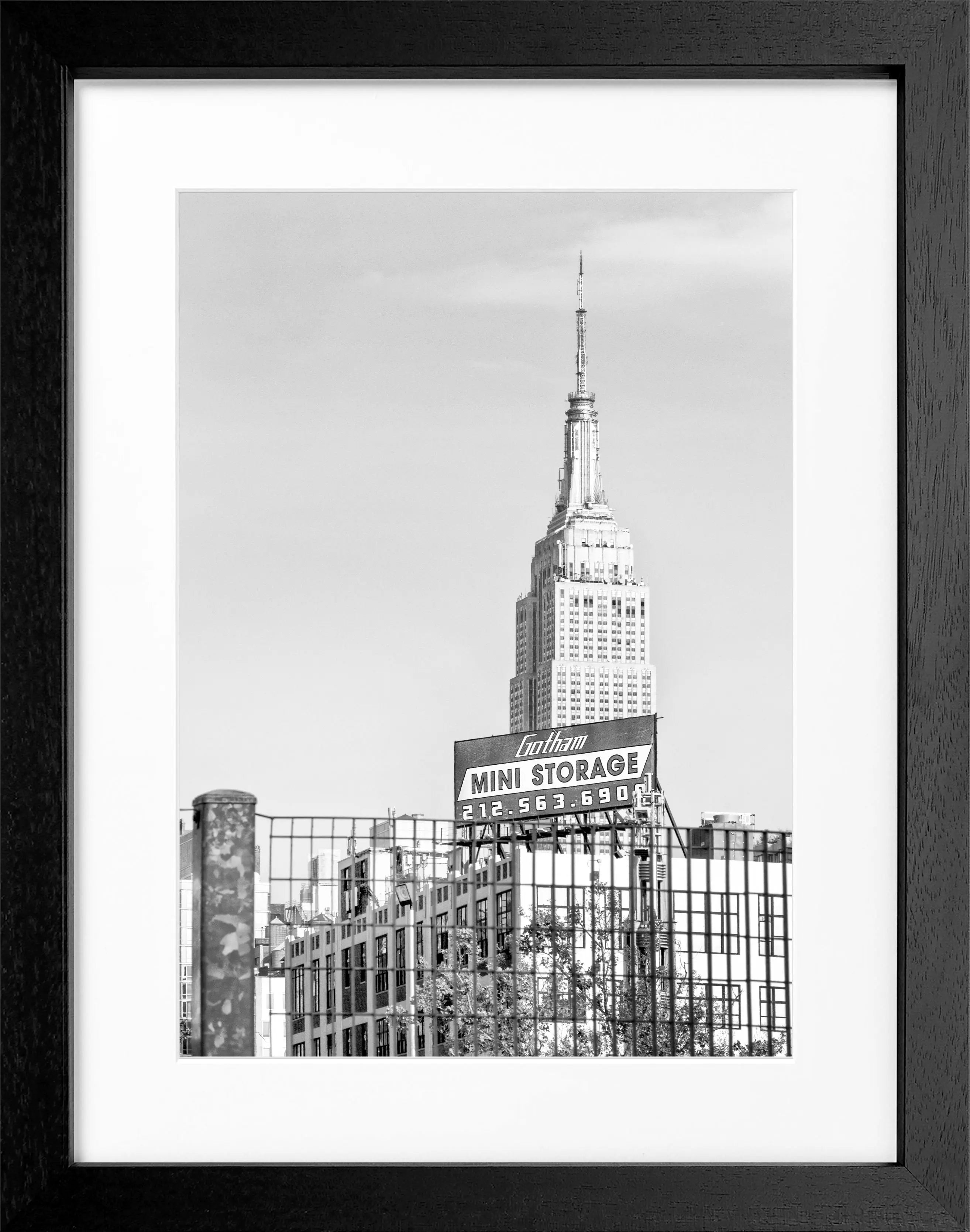 Poster mit Rahmen New York ’Empire State Building’ NY117