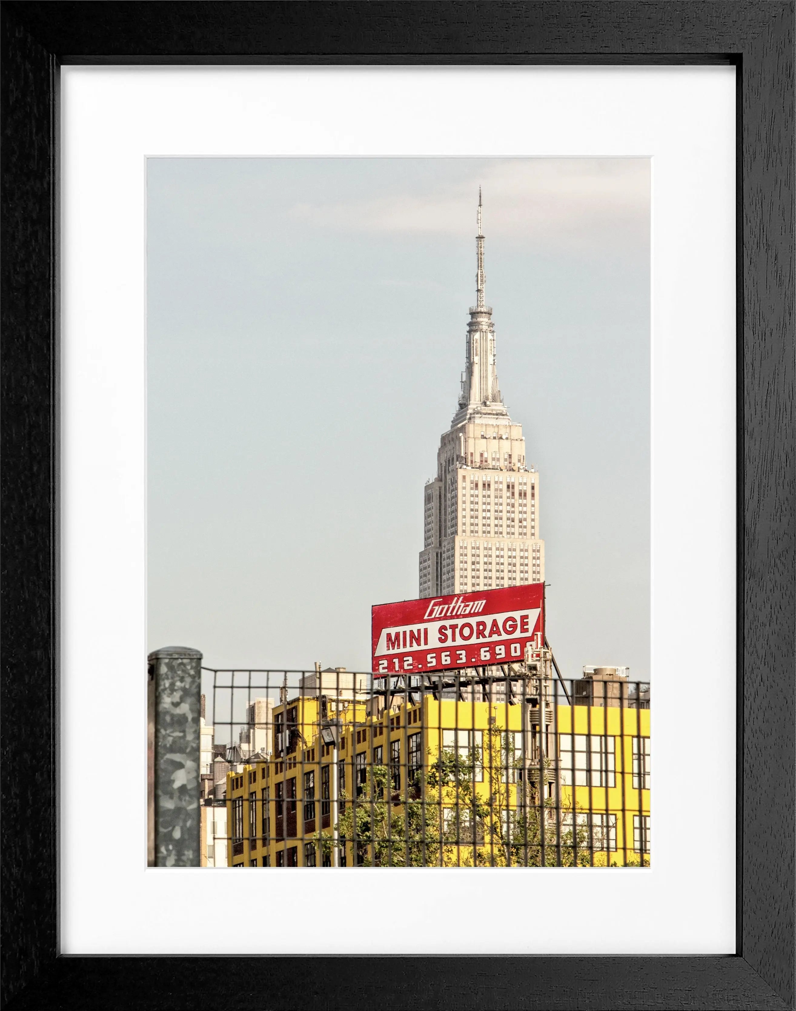 Poster mit Rahmen New York ’Empire State Building’ NY117