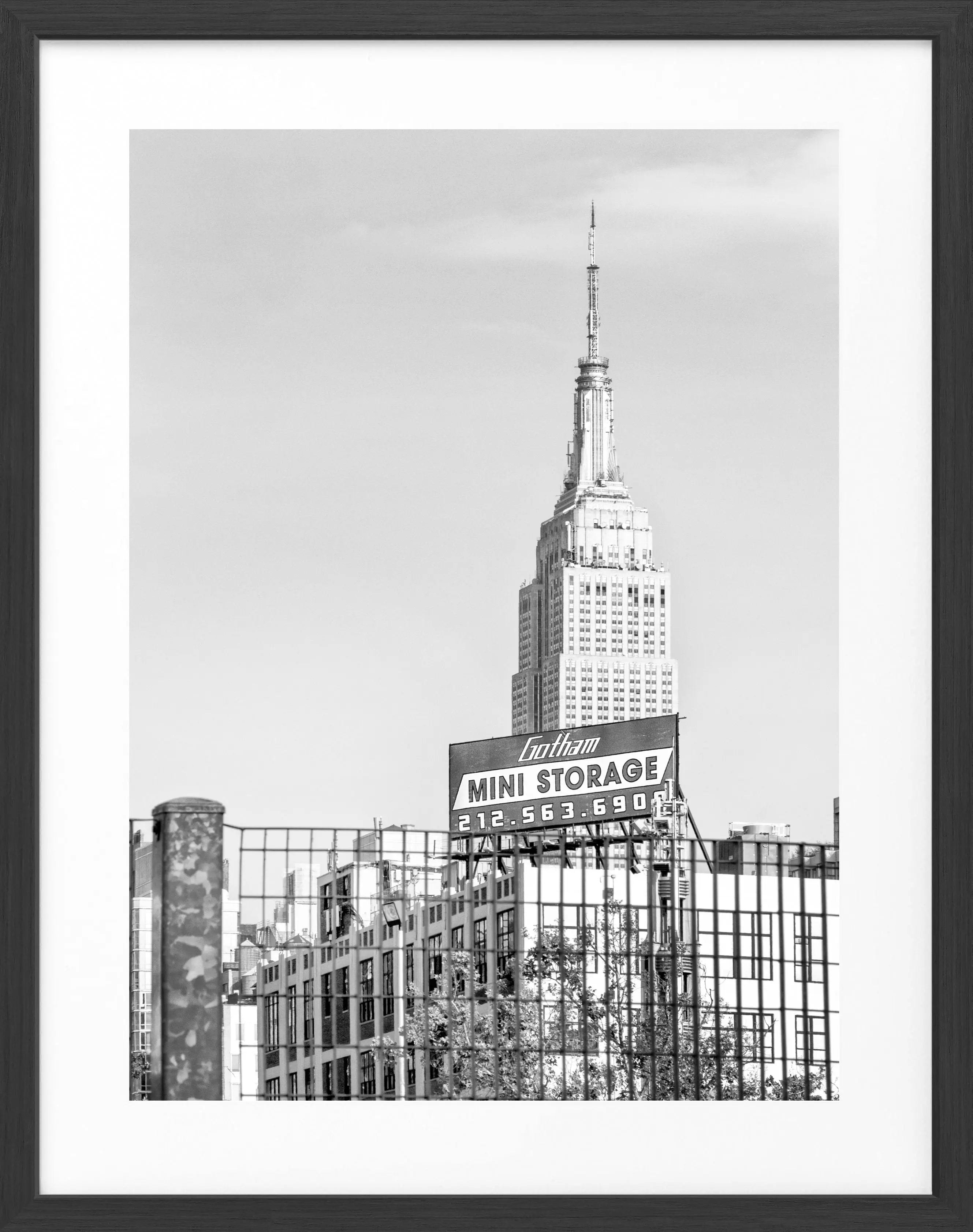 Poster mit Rahmen New York ’Empire State Building’ NY117