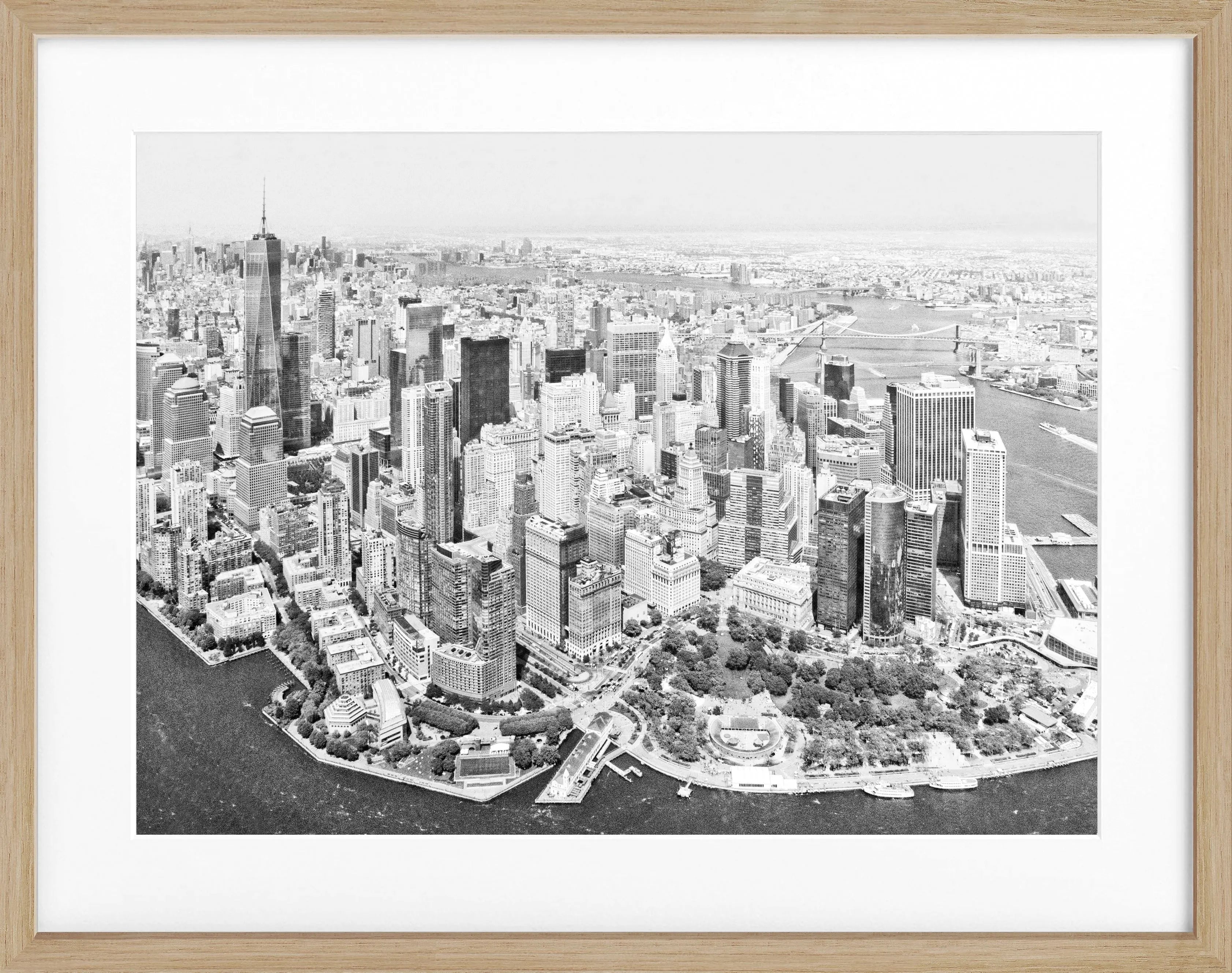 Poster mit Rahmen New York ’Skyline’ NY37 - Wandbilder