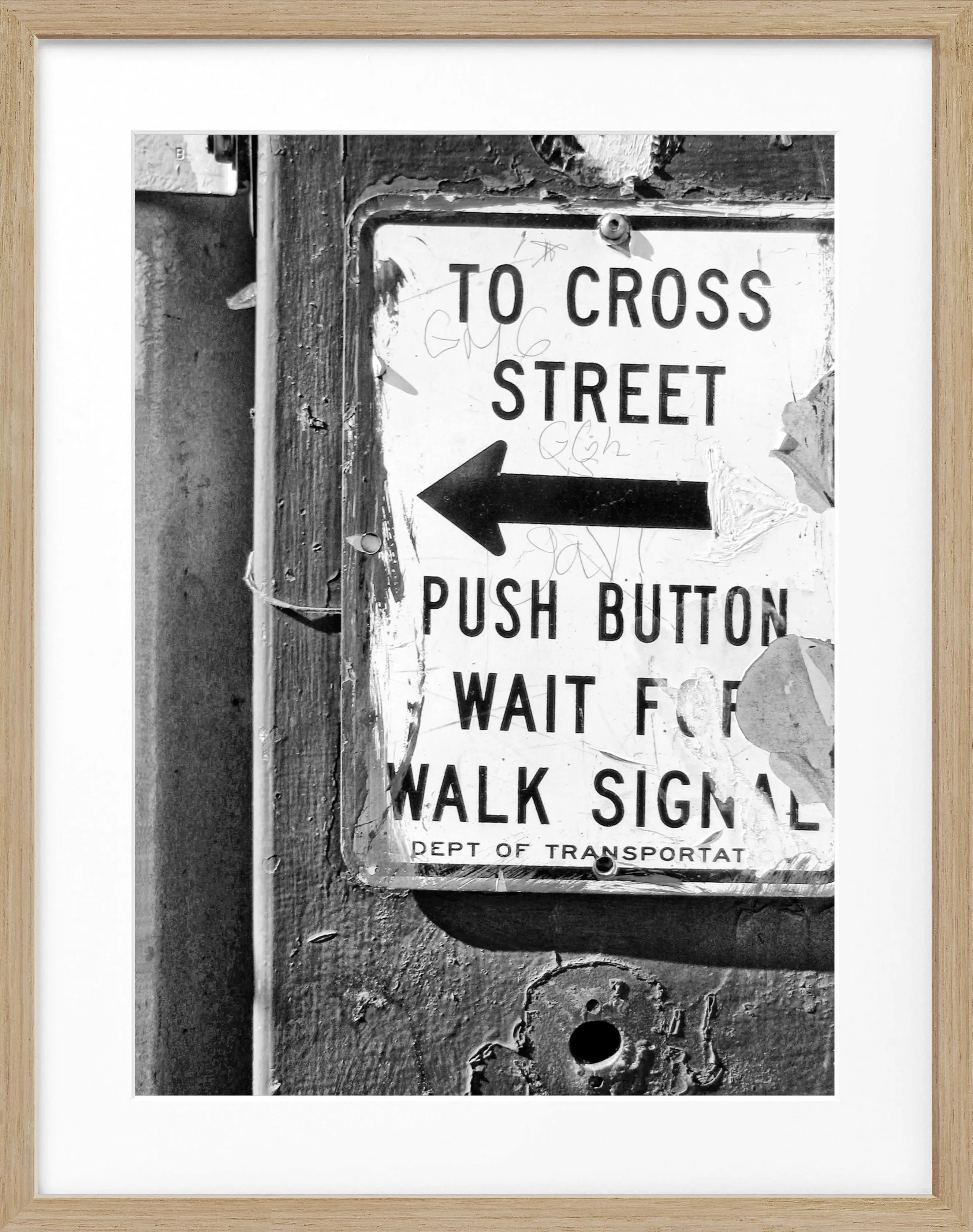 Poster mit Rahmen New York NY76A - Wandbilder