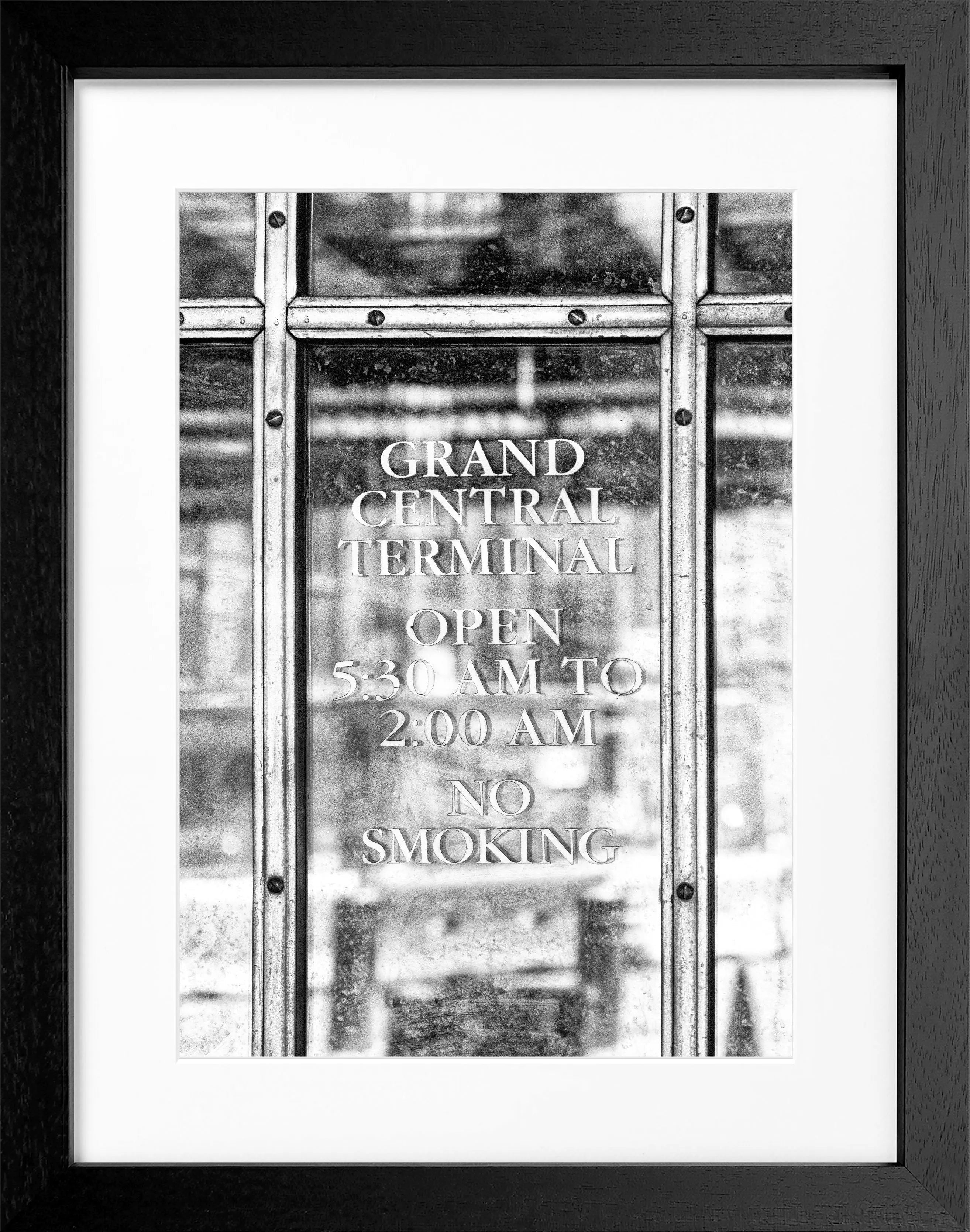 Poster mit Rahmen New York ’Central Station’ NY87