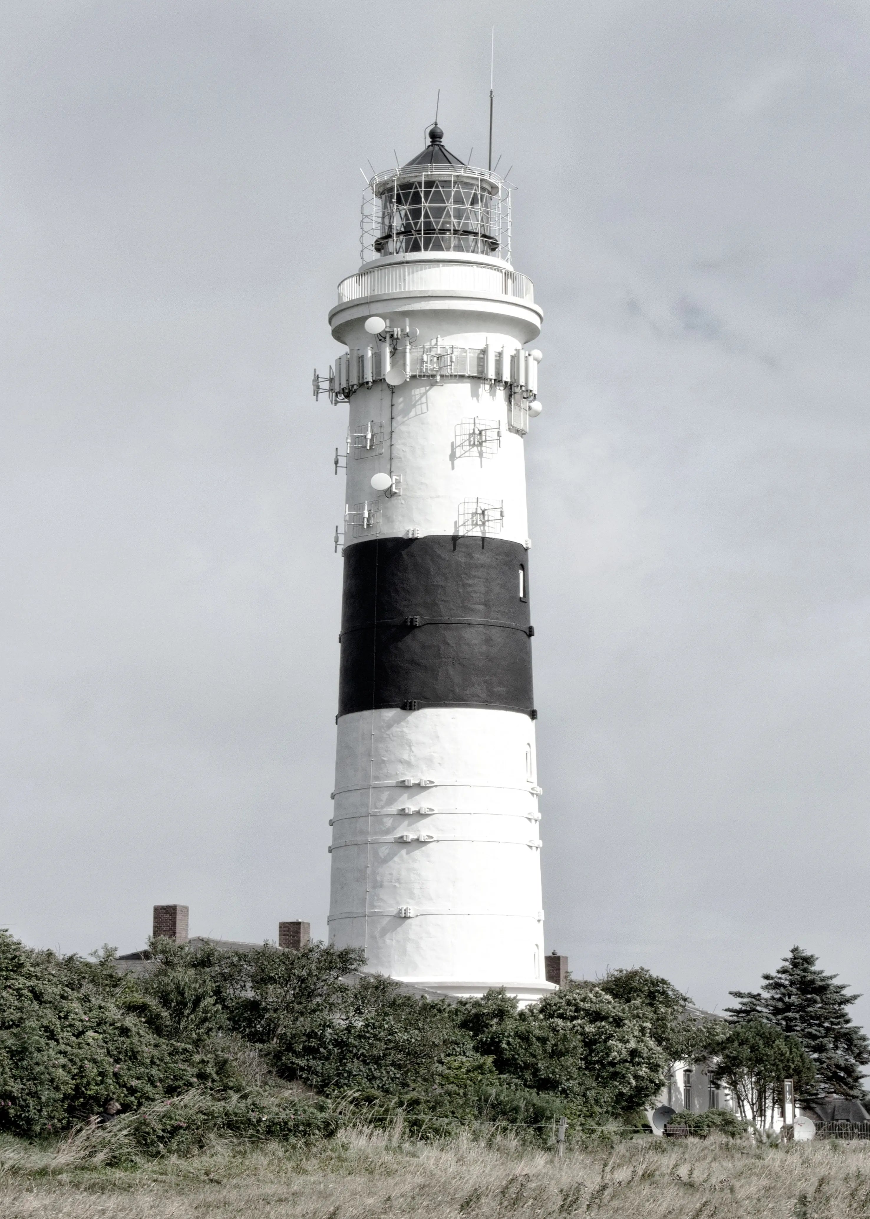 Poster / Druck Sylt Leuchtturm Kampen ’Langer Christian’