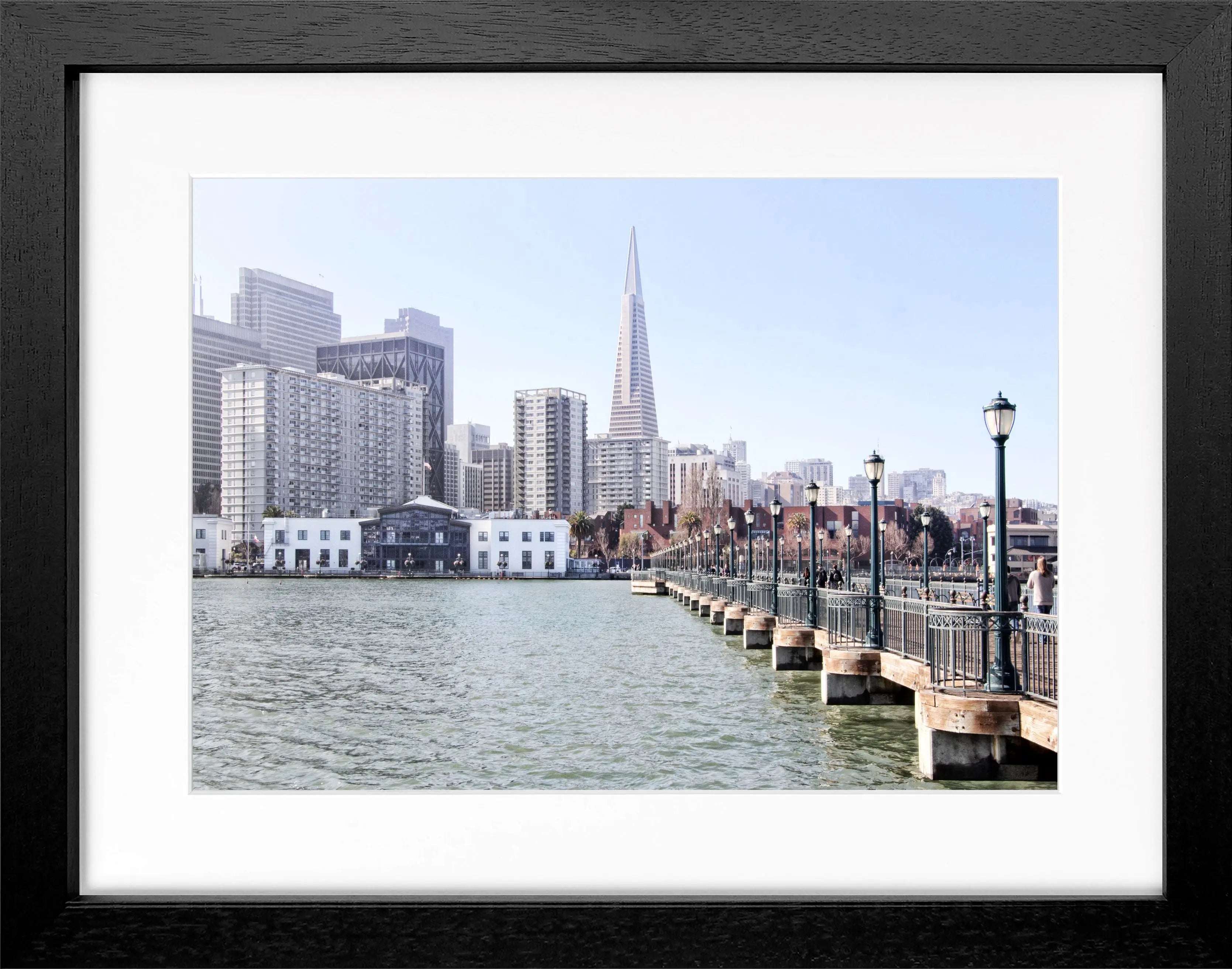 Poster mit Rahmen ’Skyline’ San Francisco SF32 - Wandbilder