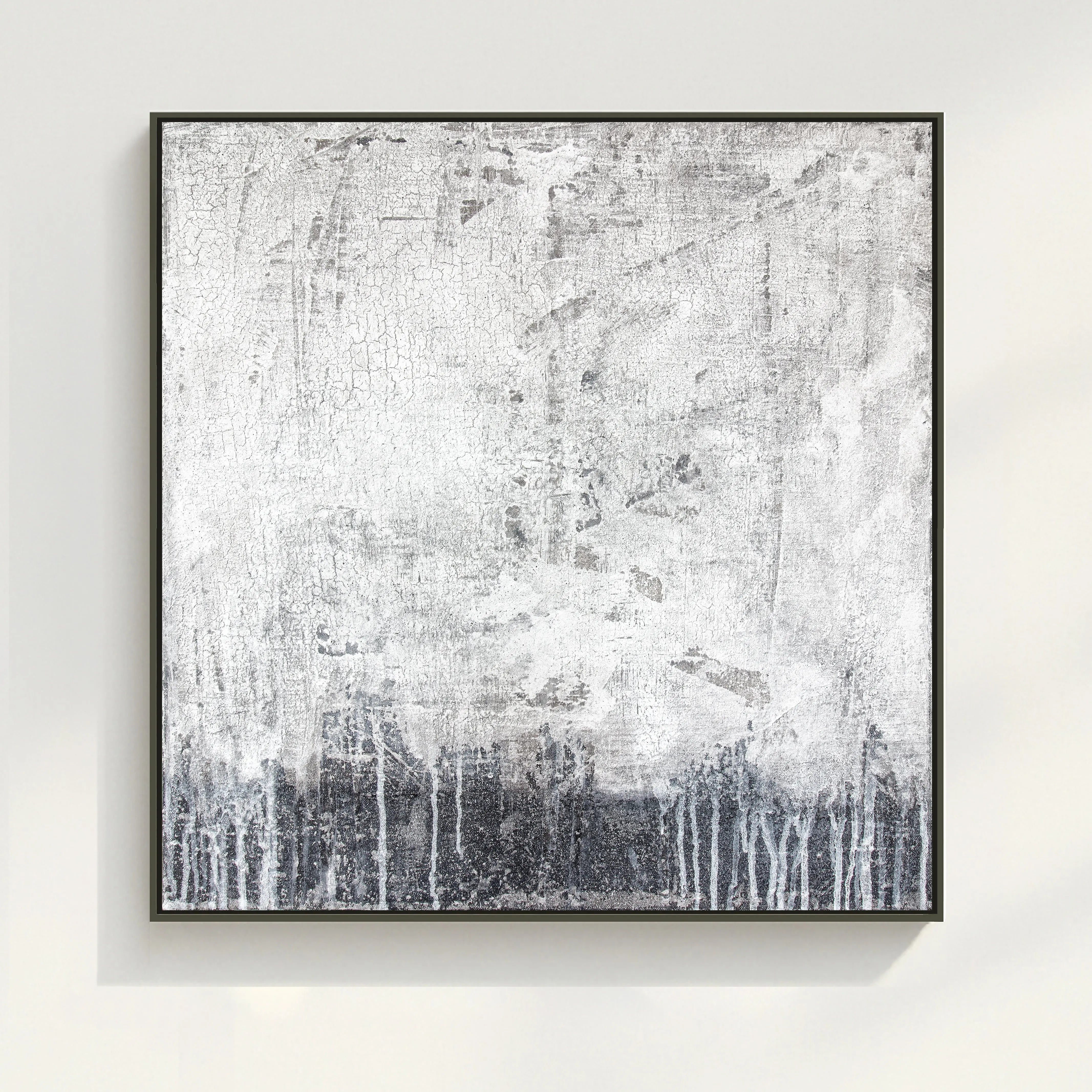 Wandbild GM18Q Abstrakt ’Struktur’ - Druck auf Leinwand