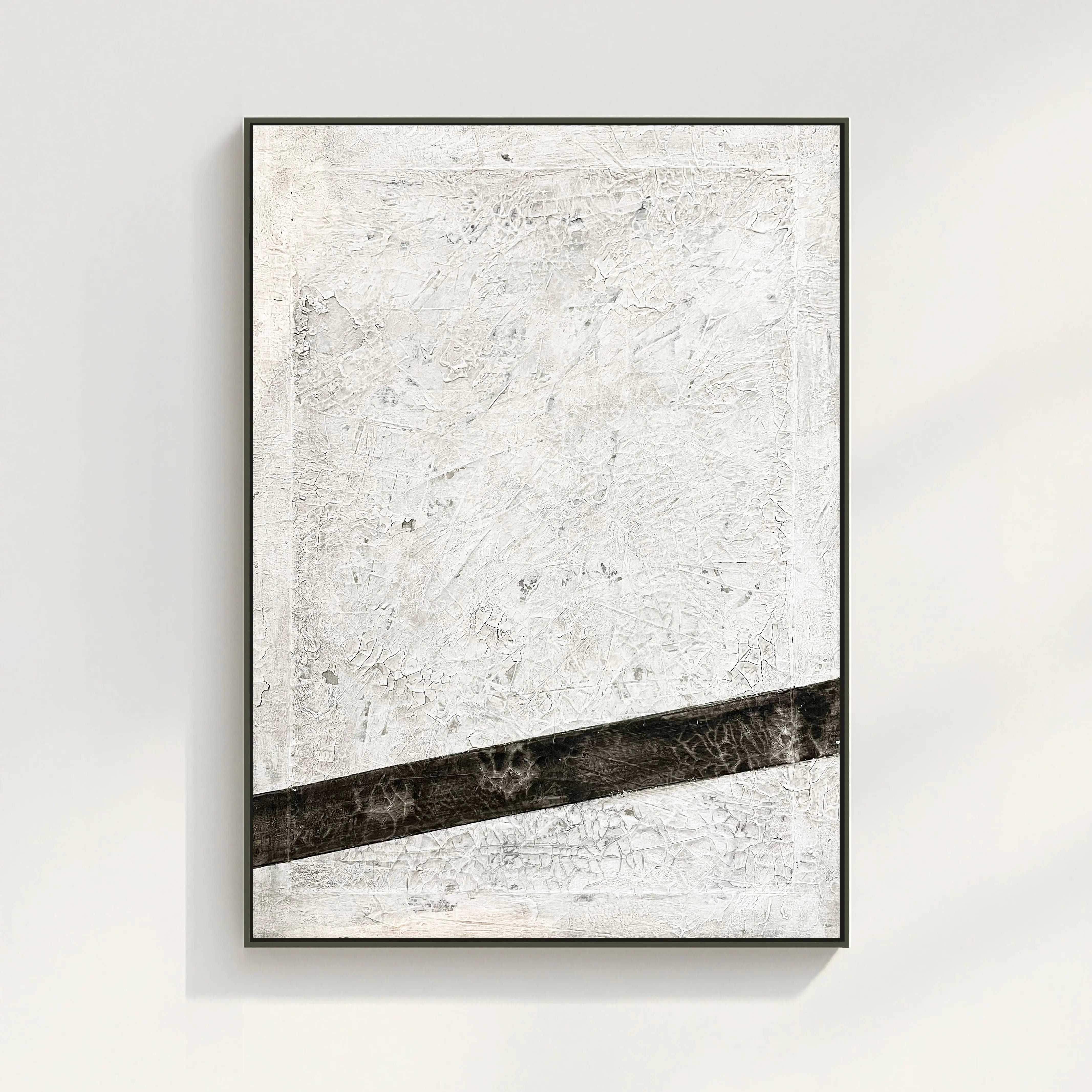 Abstraktes Linien Leinwandbild