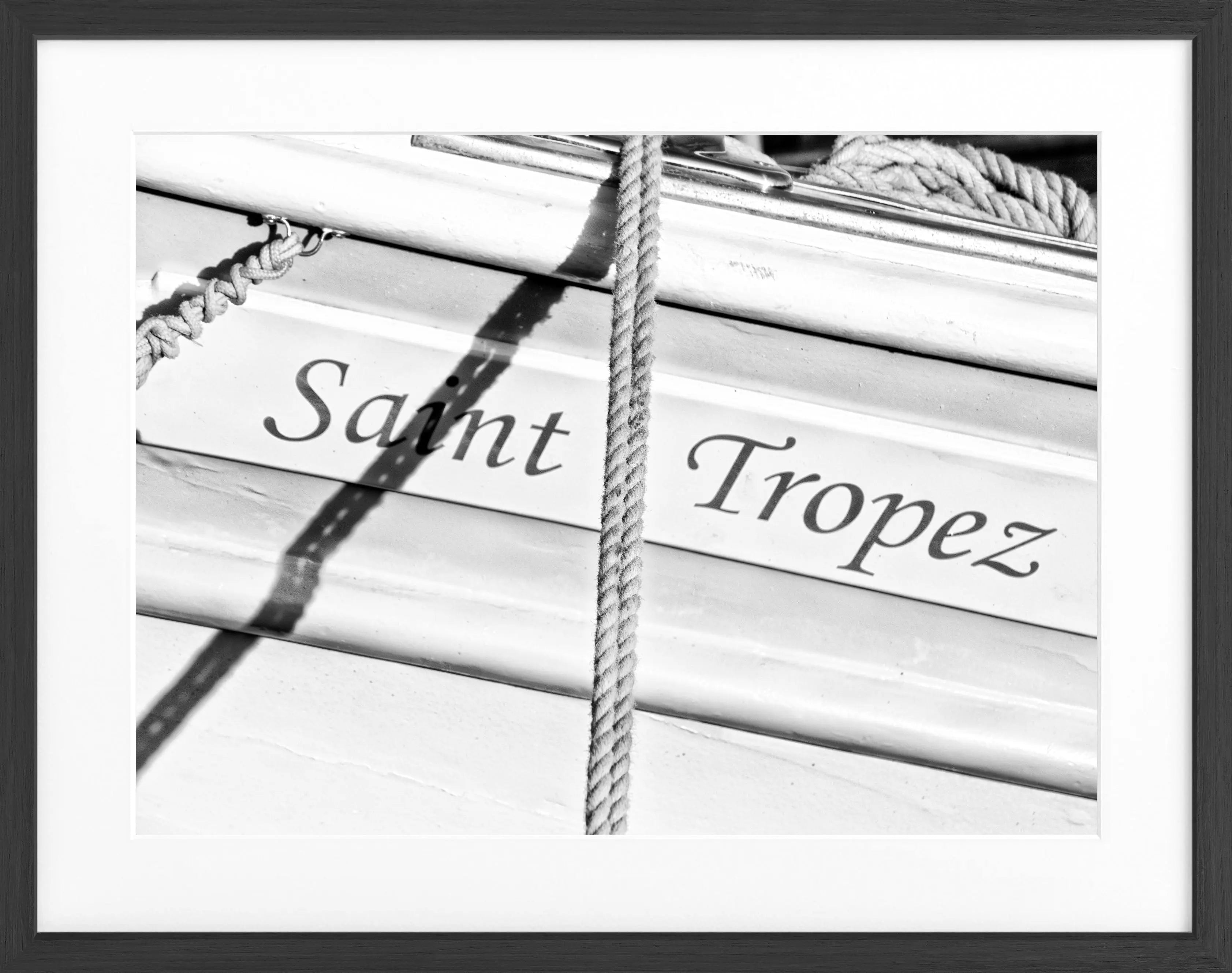 Poster mit Rahmen ’Segelboot’ Saint Tropez ST10 - Wandbilder