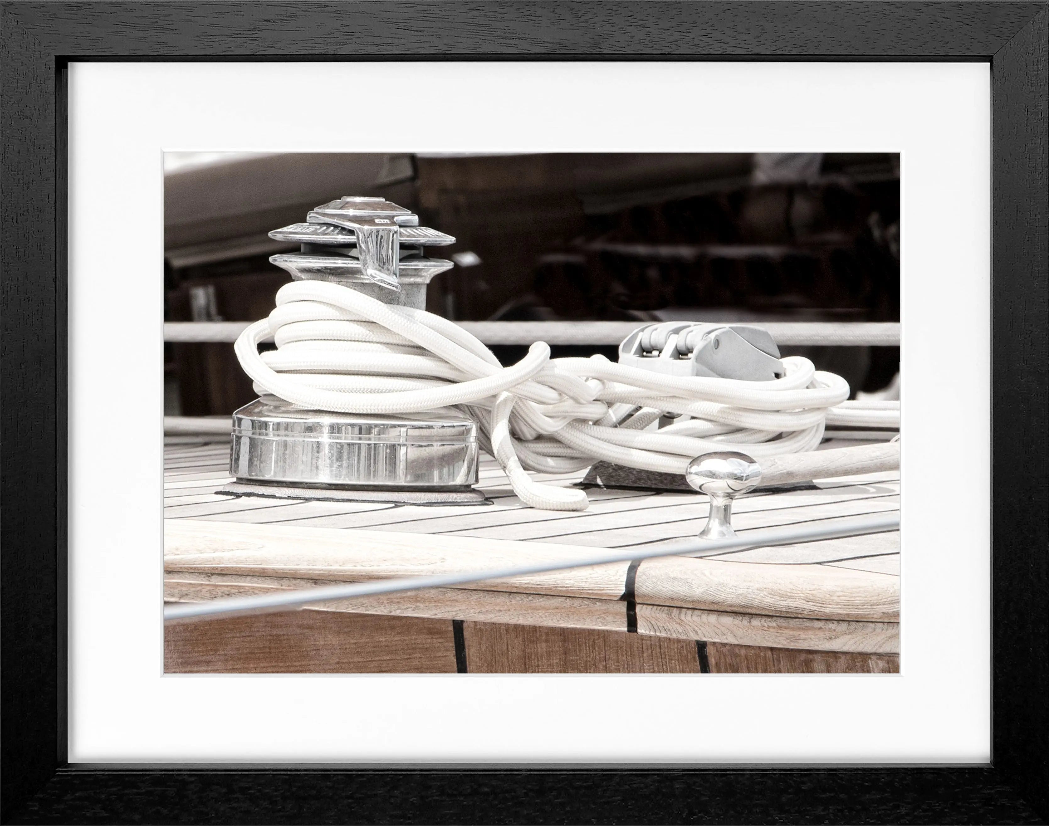 Poster mit Rahmen ’Sailing’ Saint Tropez ST11 - Wandbilder