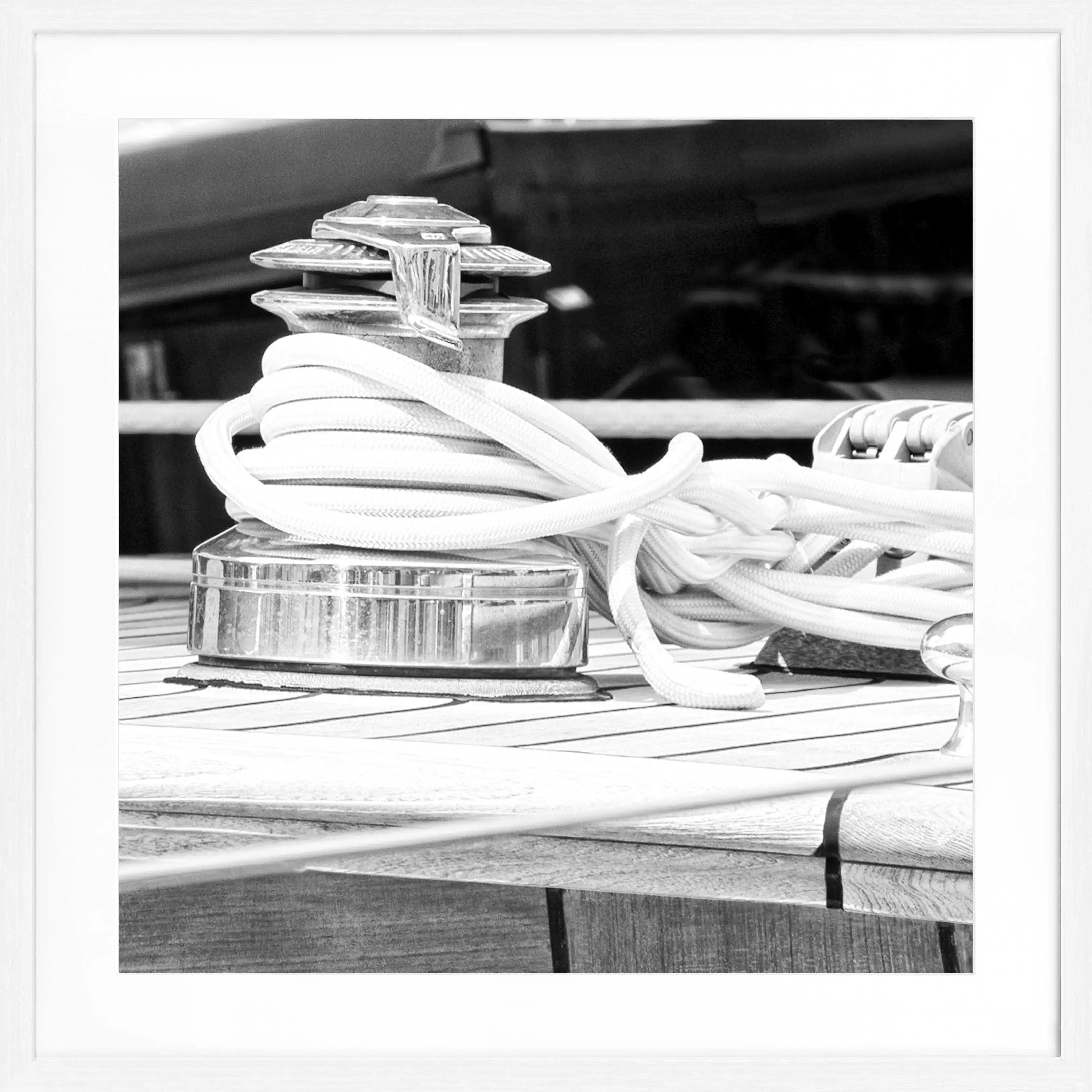 Poster mit Rahmen ’Sailing’ Saint Tropez ST11Q - Wandbilder