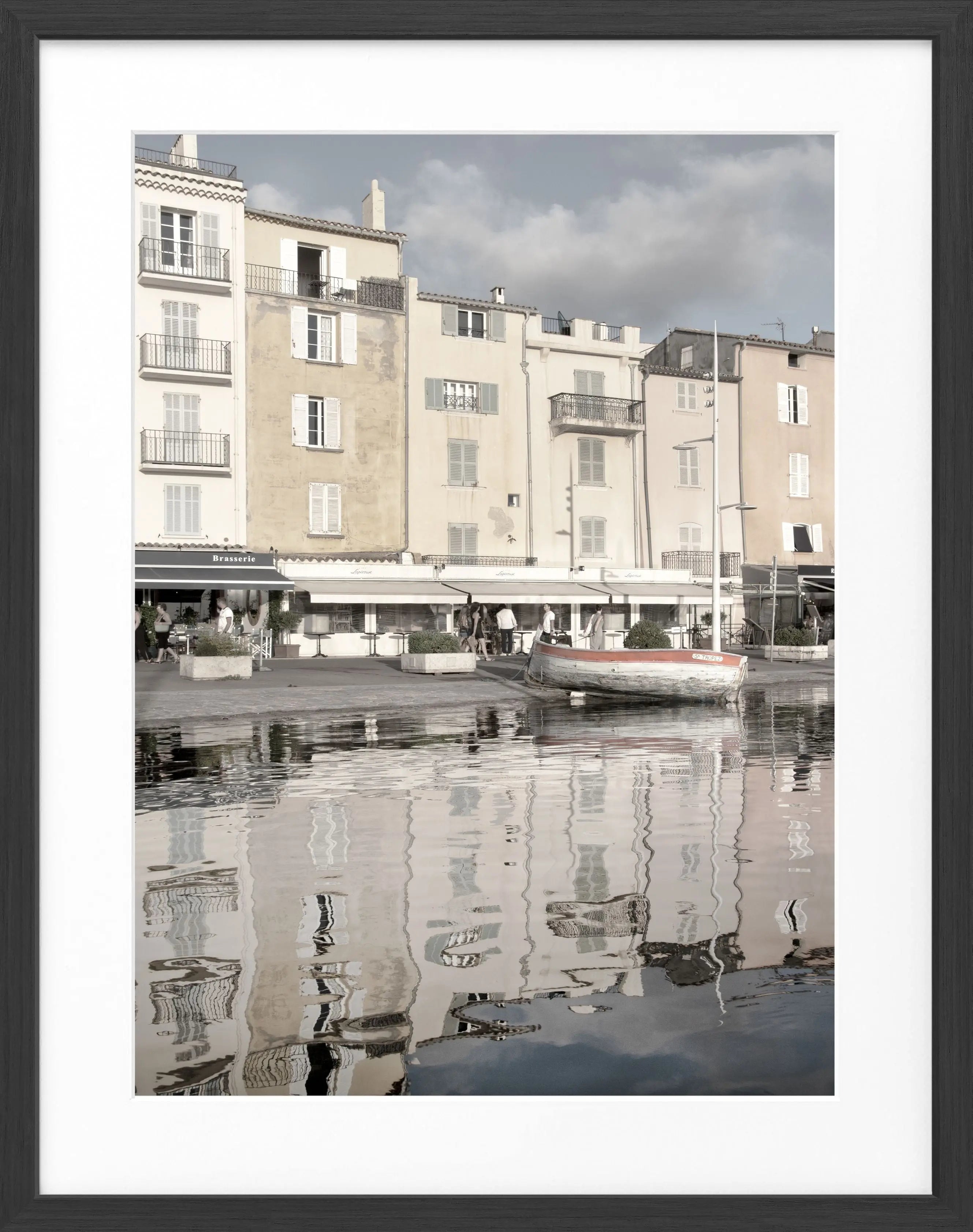 Poster mit Rahmen Saint Tropez ST21 - Wandbilder