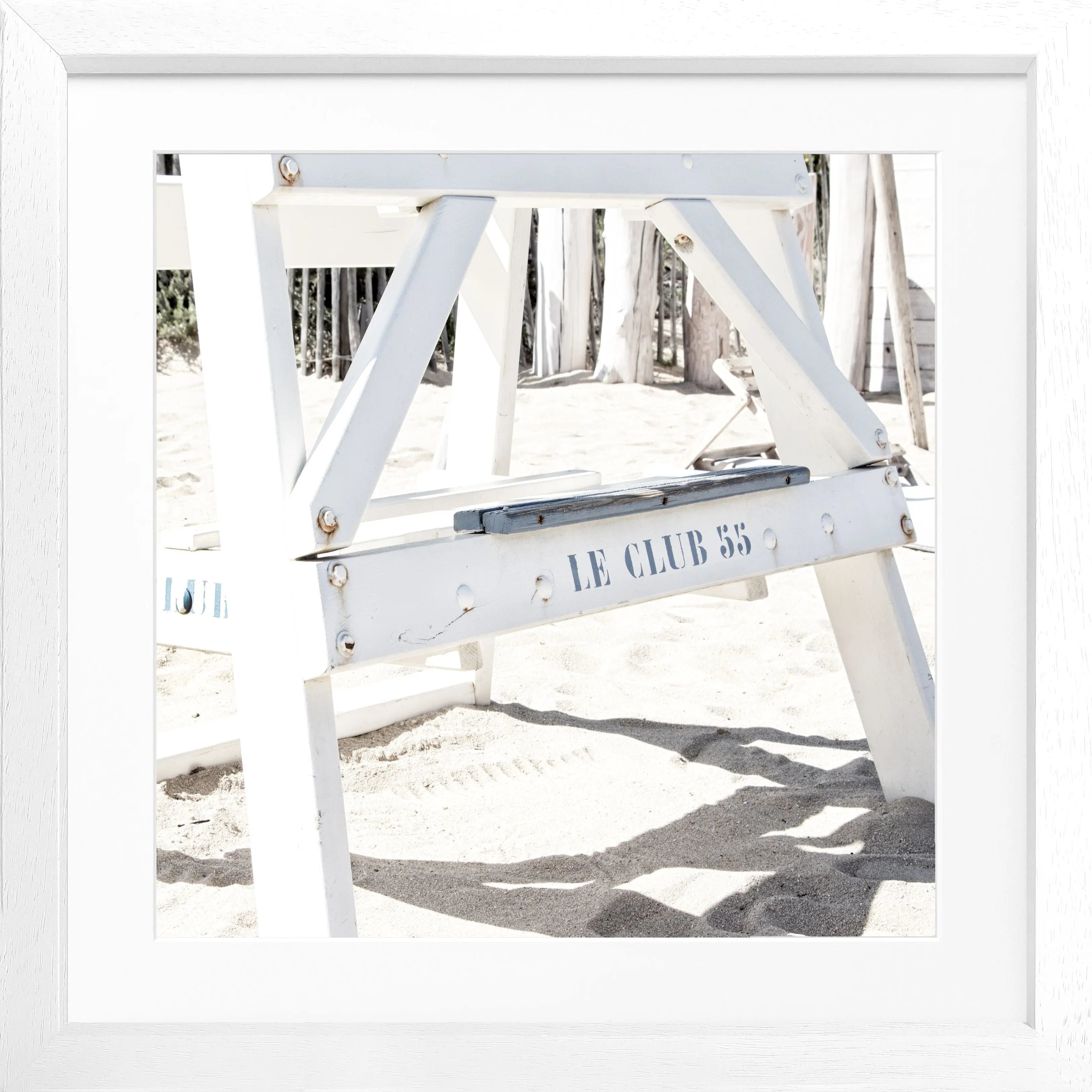 Poster mit Rahmen ’Le Club 55’ Saint Tropez ST31Q