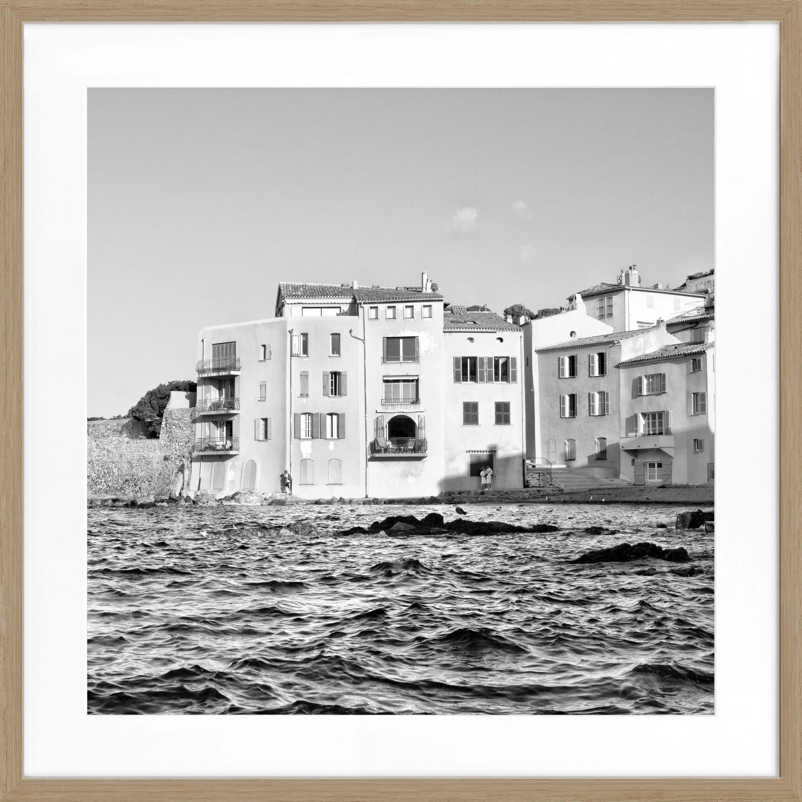 Poster mit Rahmen Saint Tropez ST04Q - Wandbilder