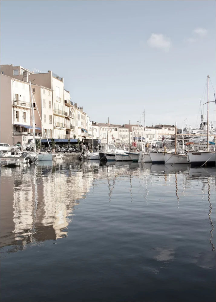 Plakat / Tryk Saint Tropez 'Havn' ST17