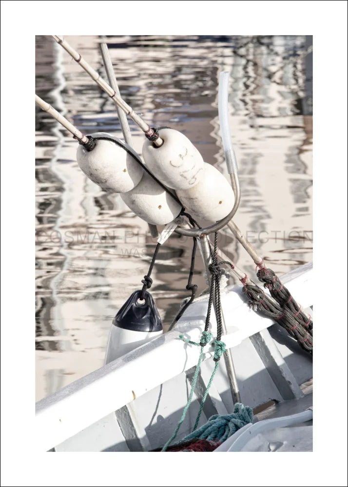 Plakat / Tryk Saint Tropez 'Båd' ST18