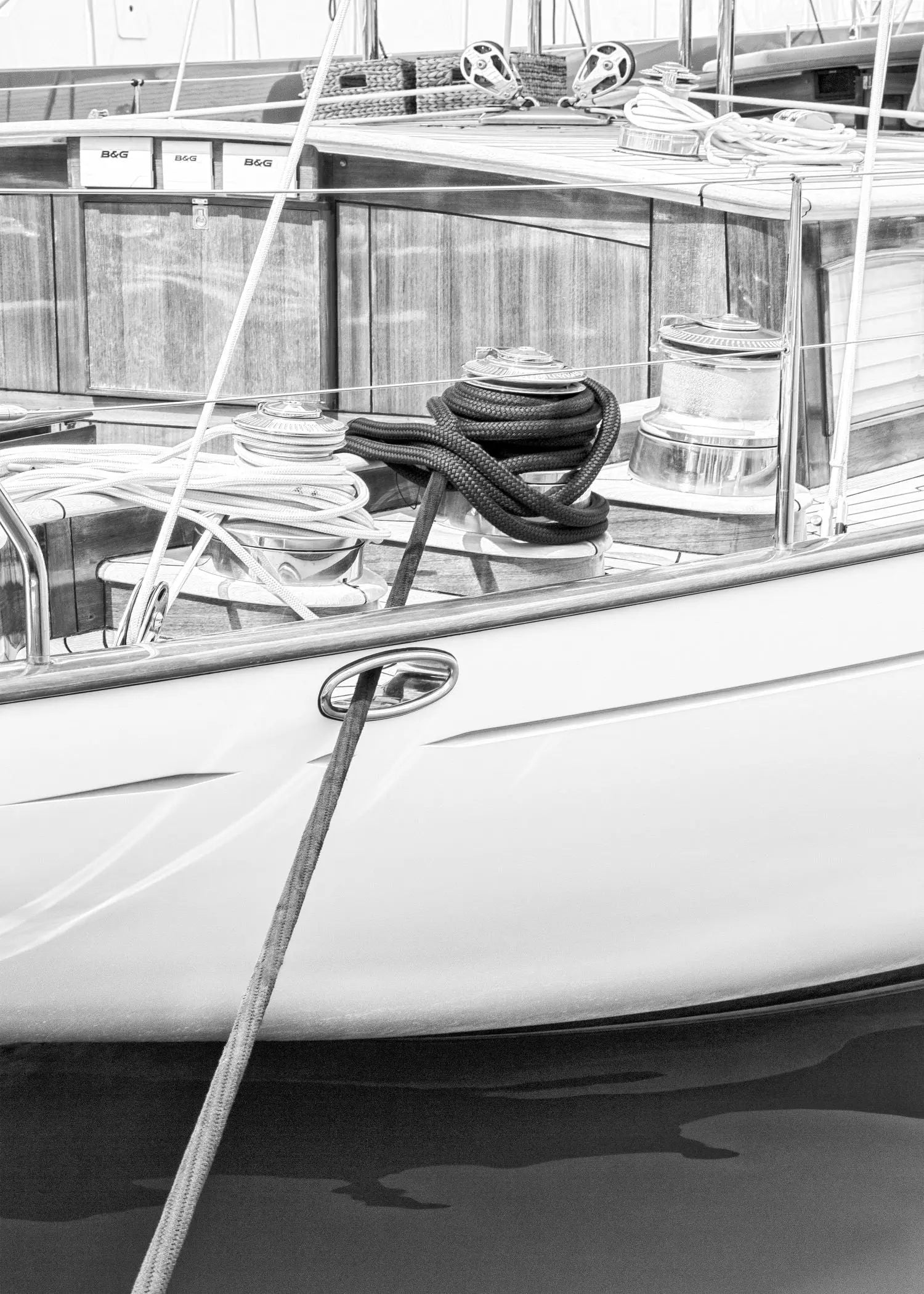 Poster / Druck ’Segelboot’ Saint Tropez ST33 - Wandbilder