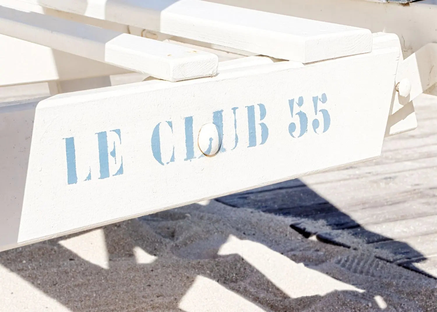 Poster / Druck ’Le Club 55’ Saint Tropez ST41 - Wandbilder