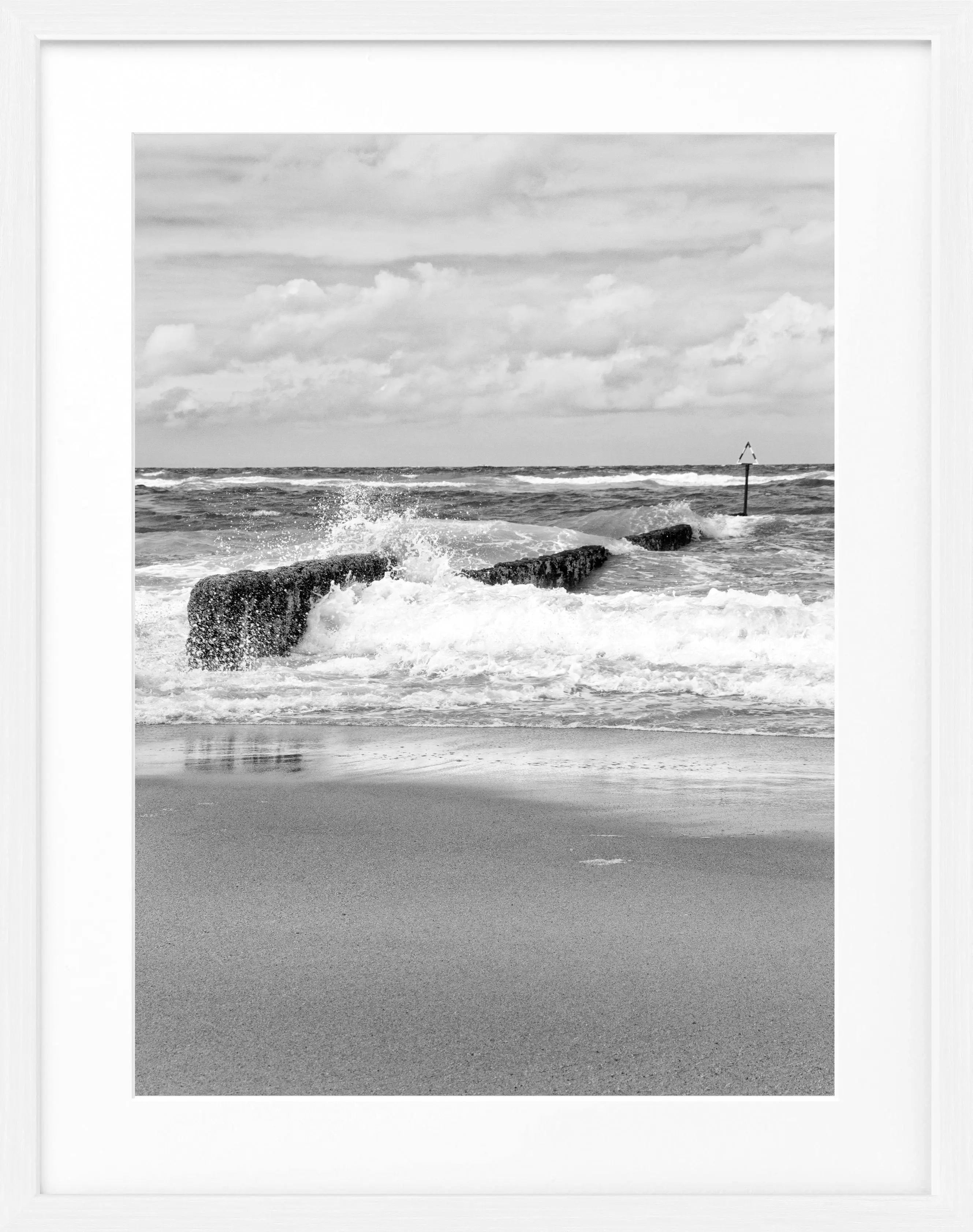 Poster mit Rahmen ’Buhne’ Sylt SY61 - Wandbilder