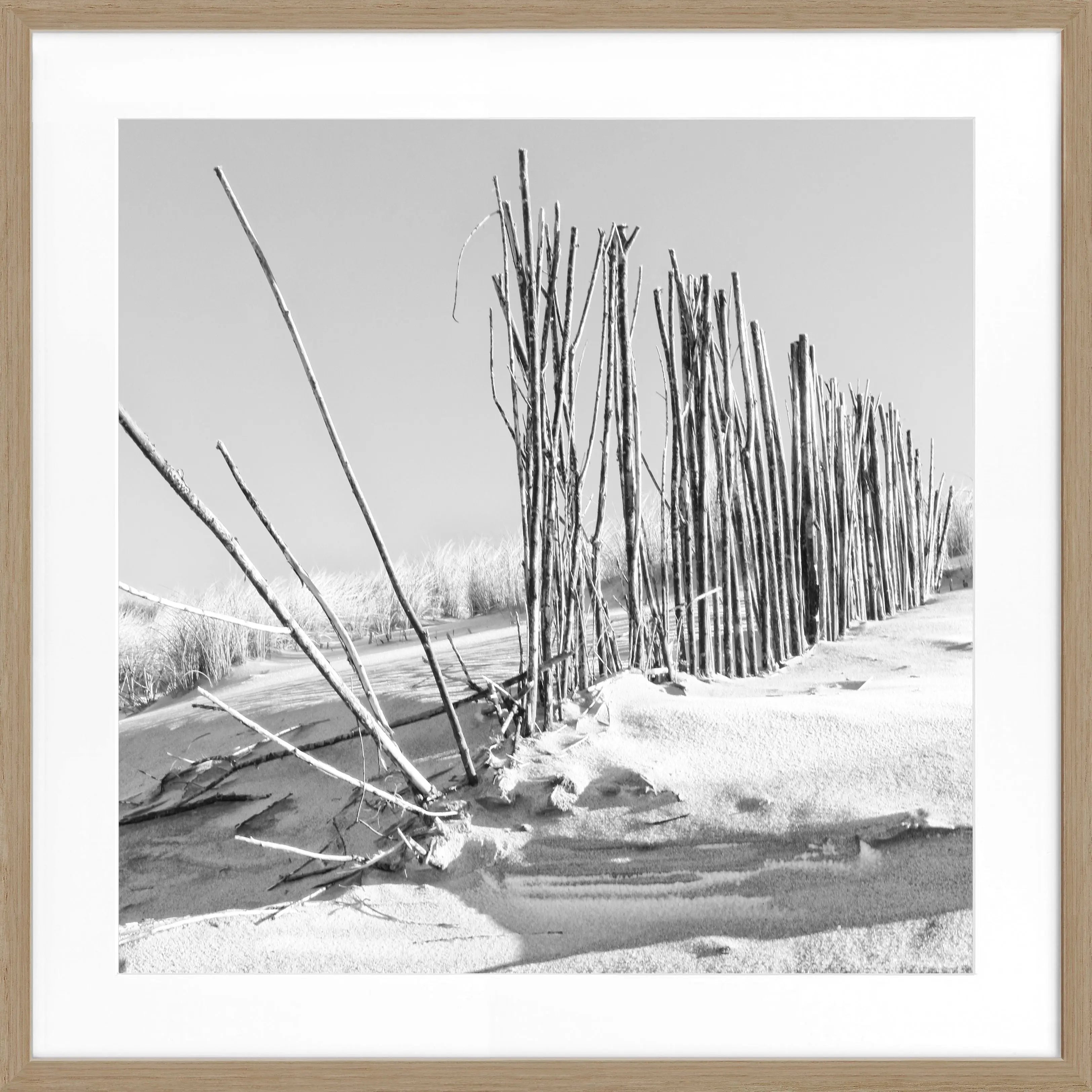 Poster mit Rahmen ’Beach’ Sylt SY70Q - Wandbilder