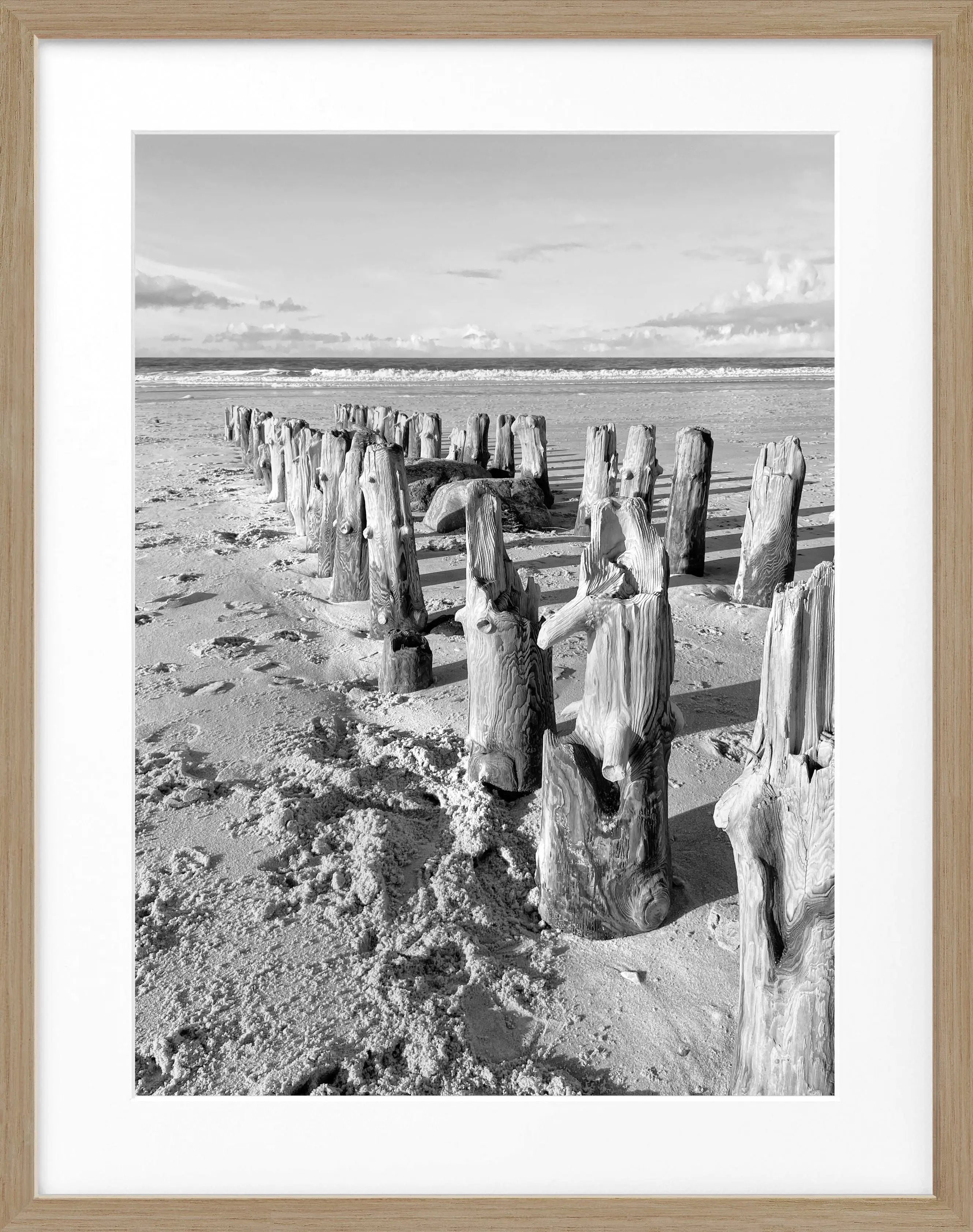 Poster mit Rahmen Sylt ’Strand’ SY77 - Wandbilder