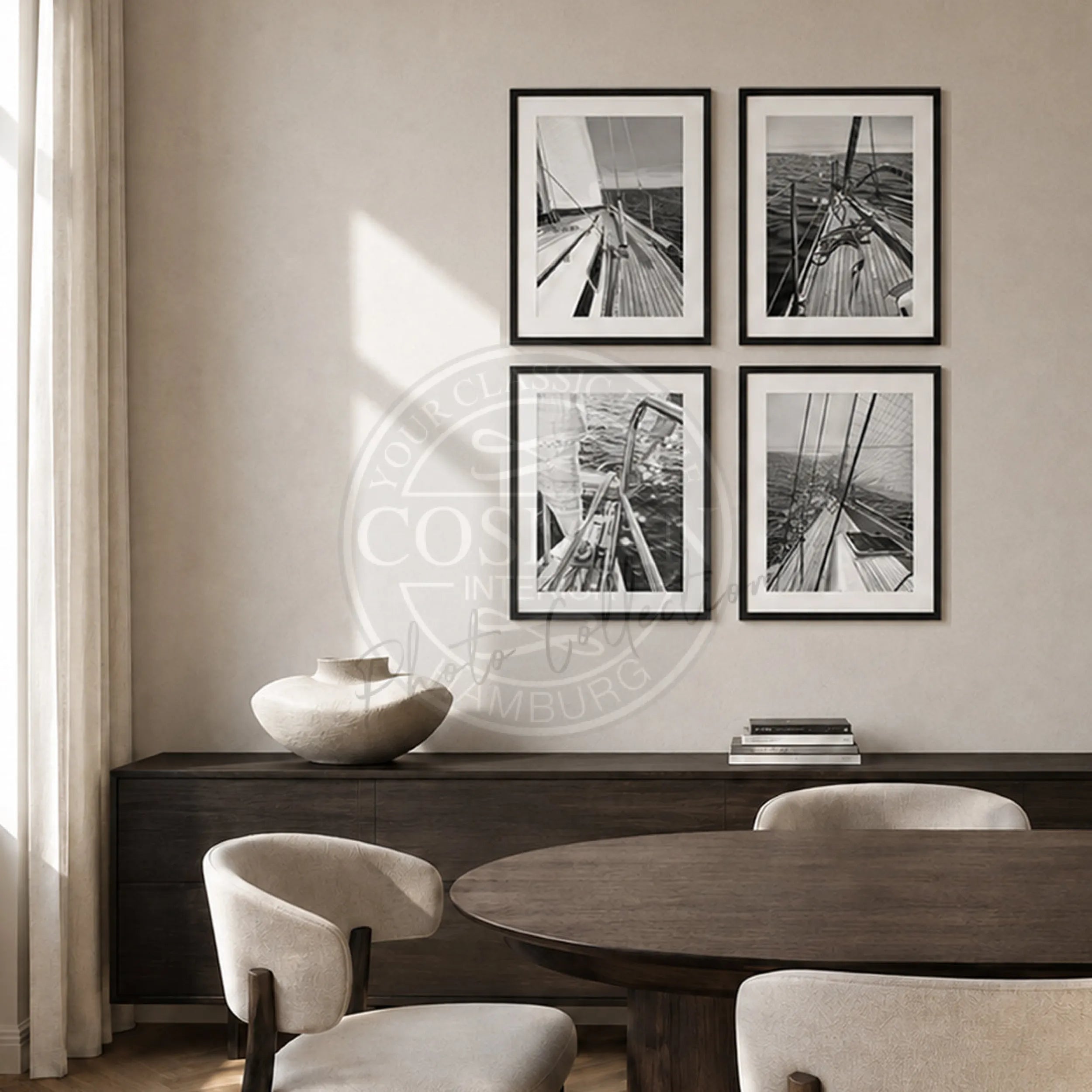 Bilderwand 4.er Set Sailing Format L - Set 3 by COSMAN-Photocollection