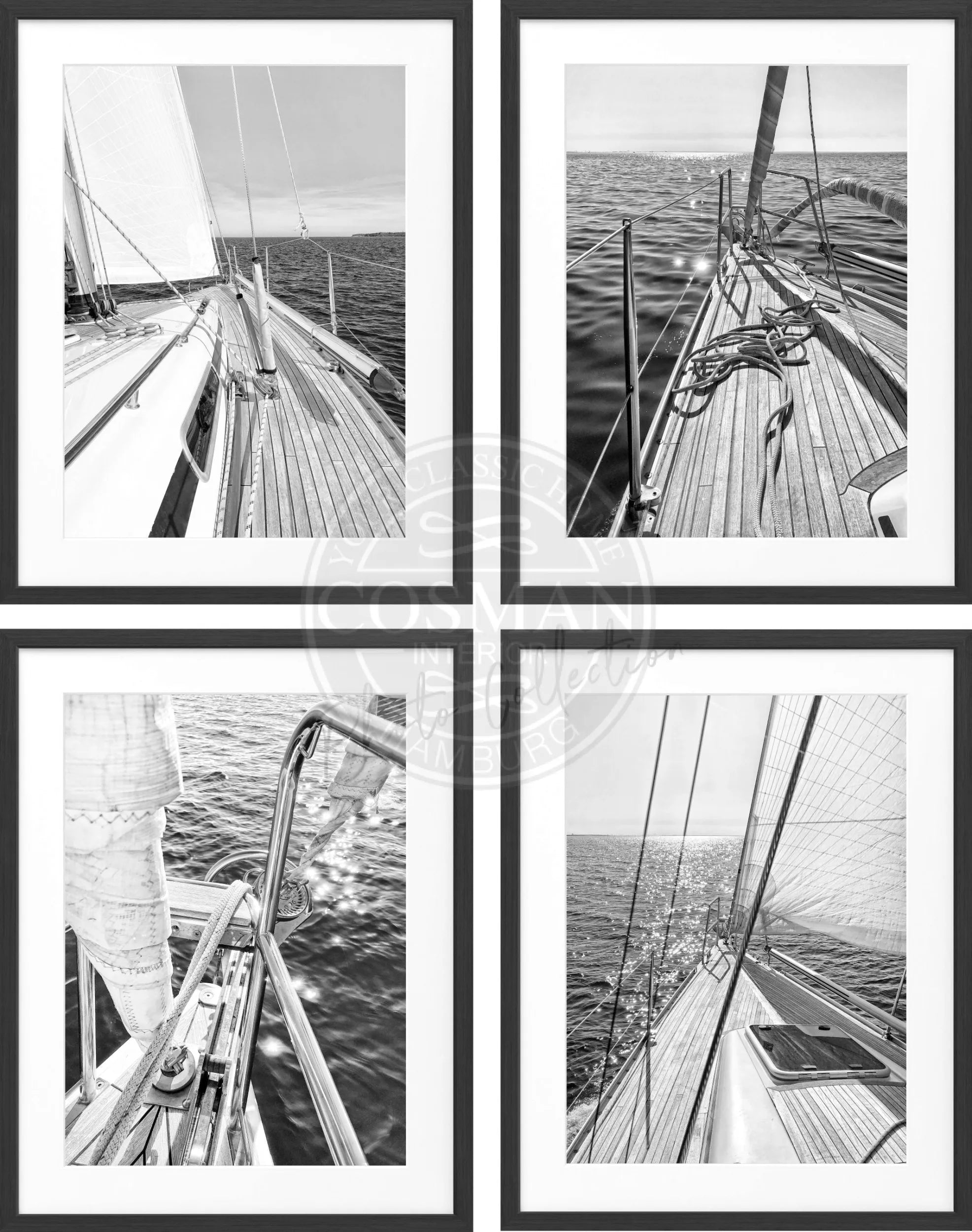 Bilderwand 4.er Set Sailing Format L - Set 3 by COSMAN-Photocollection