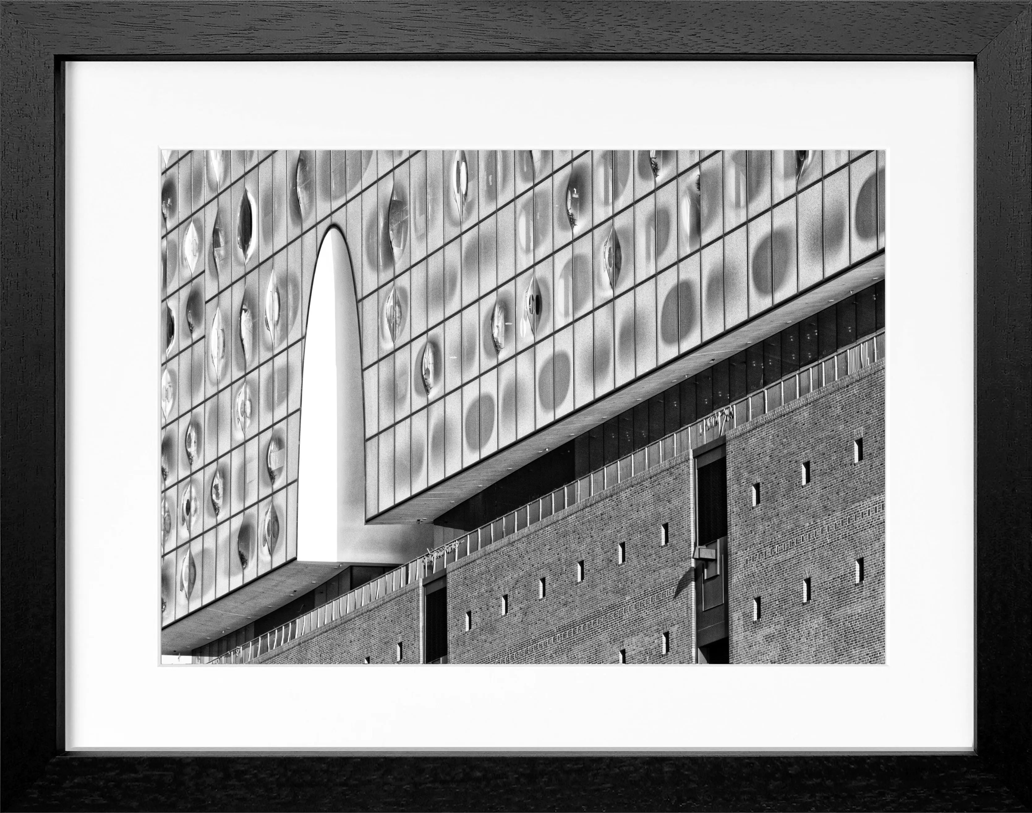 Poster mit Rahmen Hamburg ’Elphi’ HH20 - Wandbilder