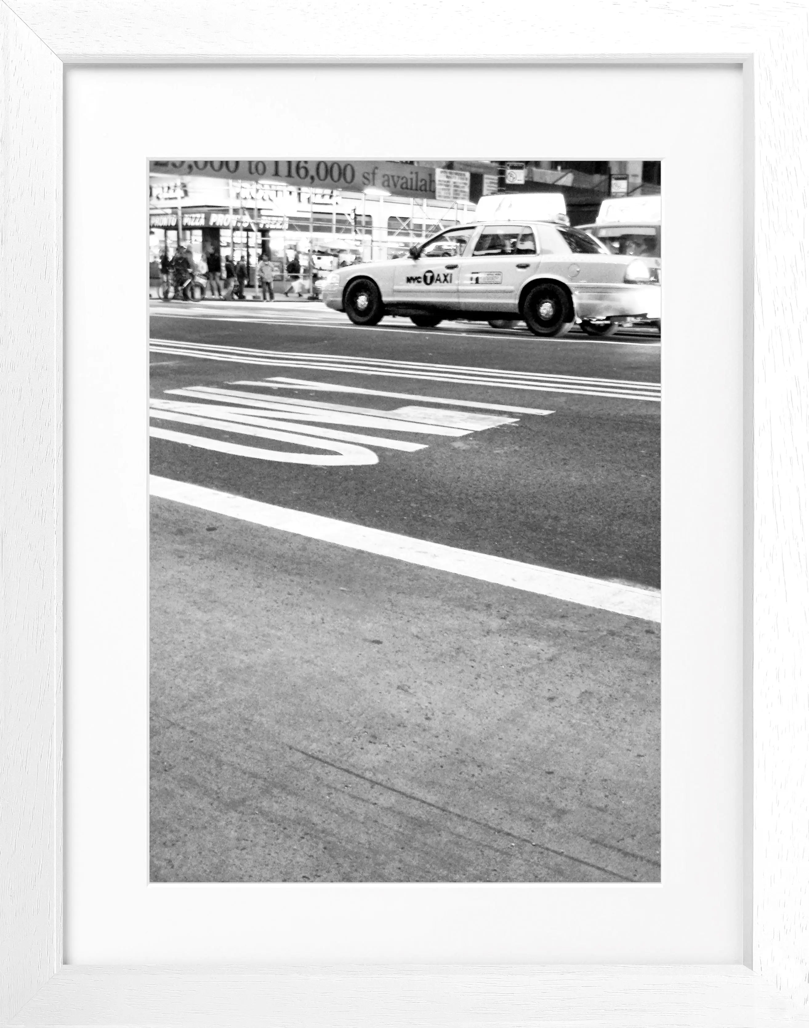 Poster mit Rahmen New York ’Yellow Cap’ NY58 - Wandbilder