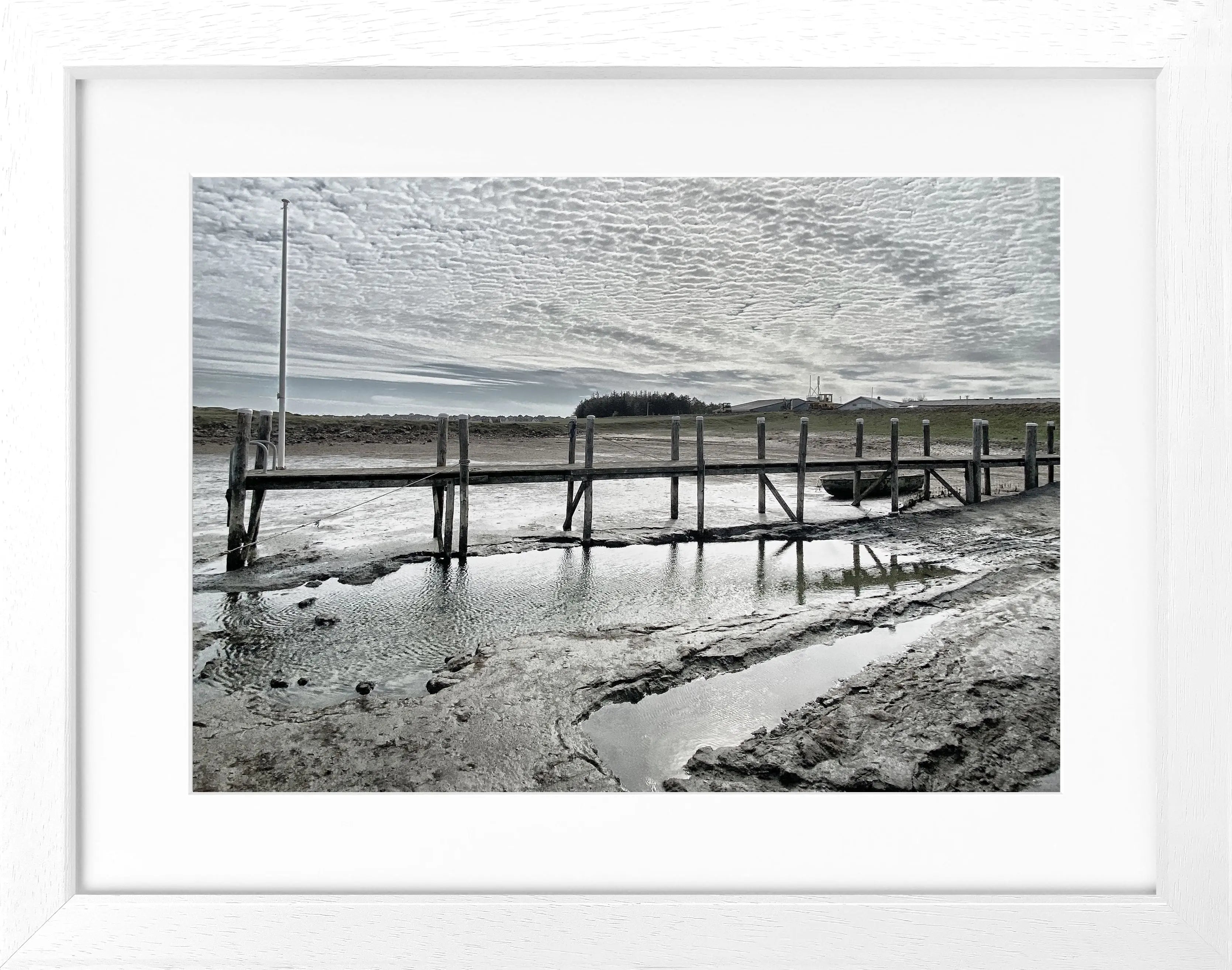 Poster mit Rahmen Sylt Rantum Hafen SY53E - Wandbilder
