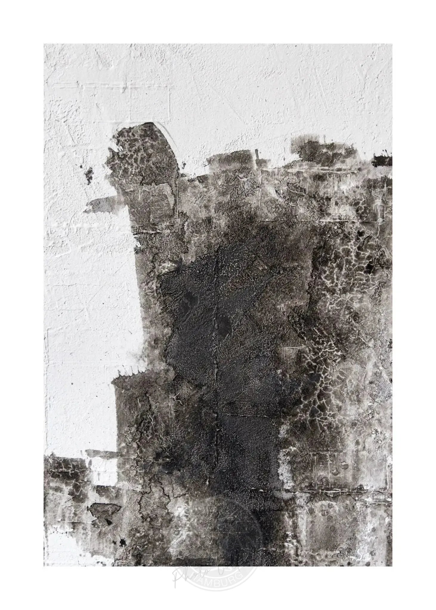 Abstraktes Poster von Cosman-Photocollection, weißer Rand, A4-Format, modernes Kunstwerk für Wanddekoration