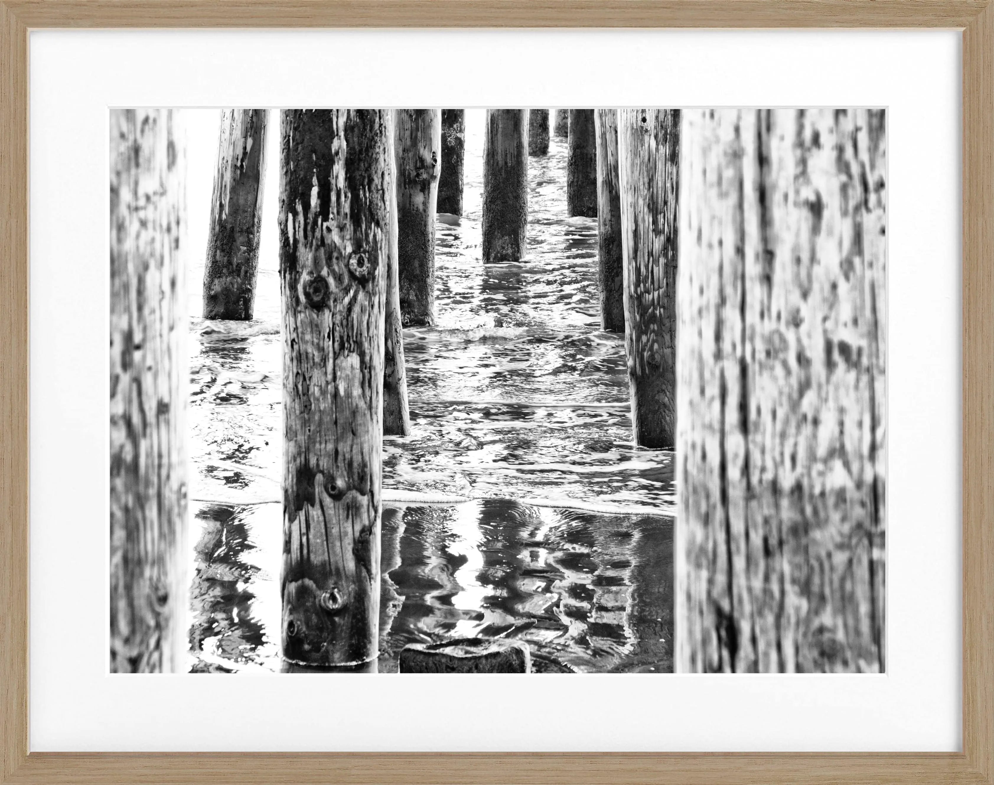 Poster mit Rahmen Kalifornien ’Pier’ K15 - Wandbilder