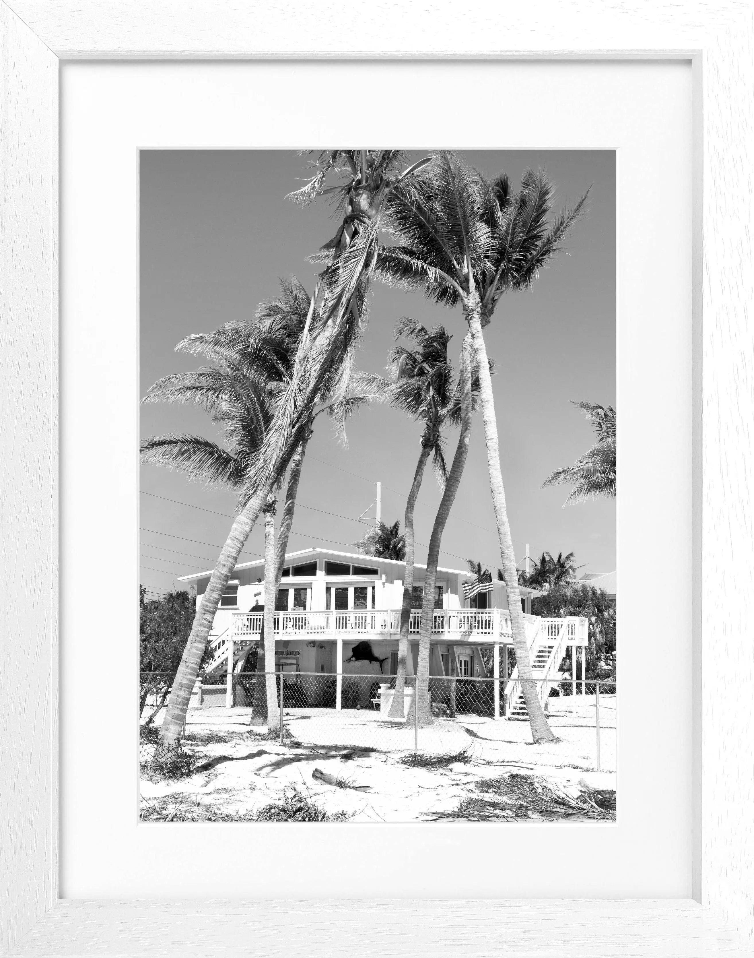 Poster mit Rahmen Florida Key West ’Beach House’ FL26