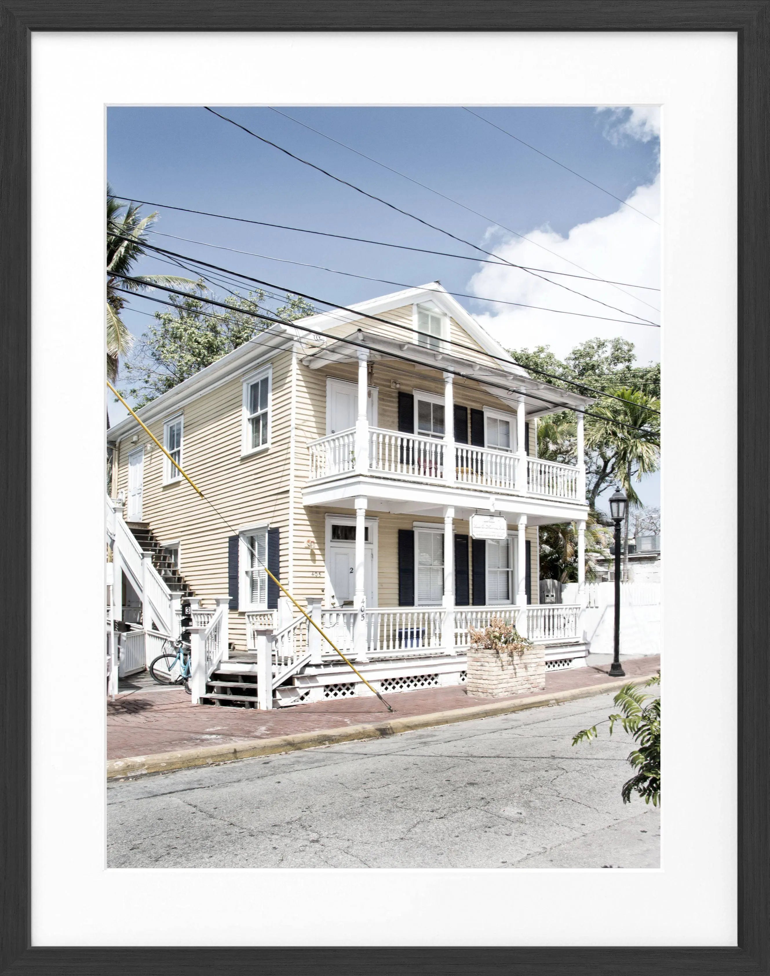 Poster mit Rahmen Florida Key West FL21 - Wandbilder